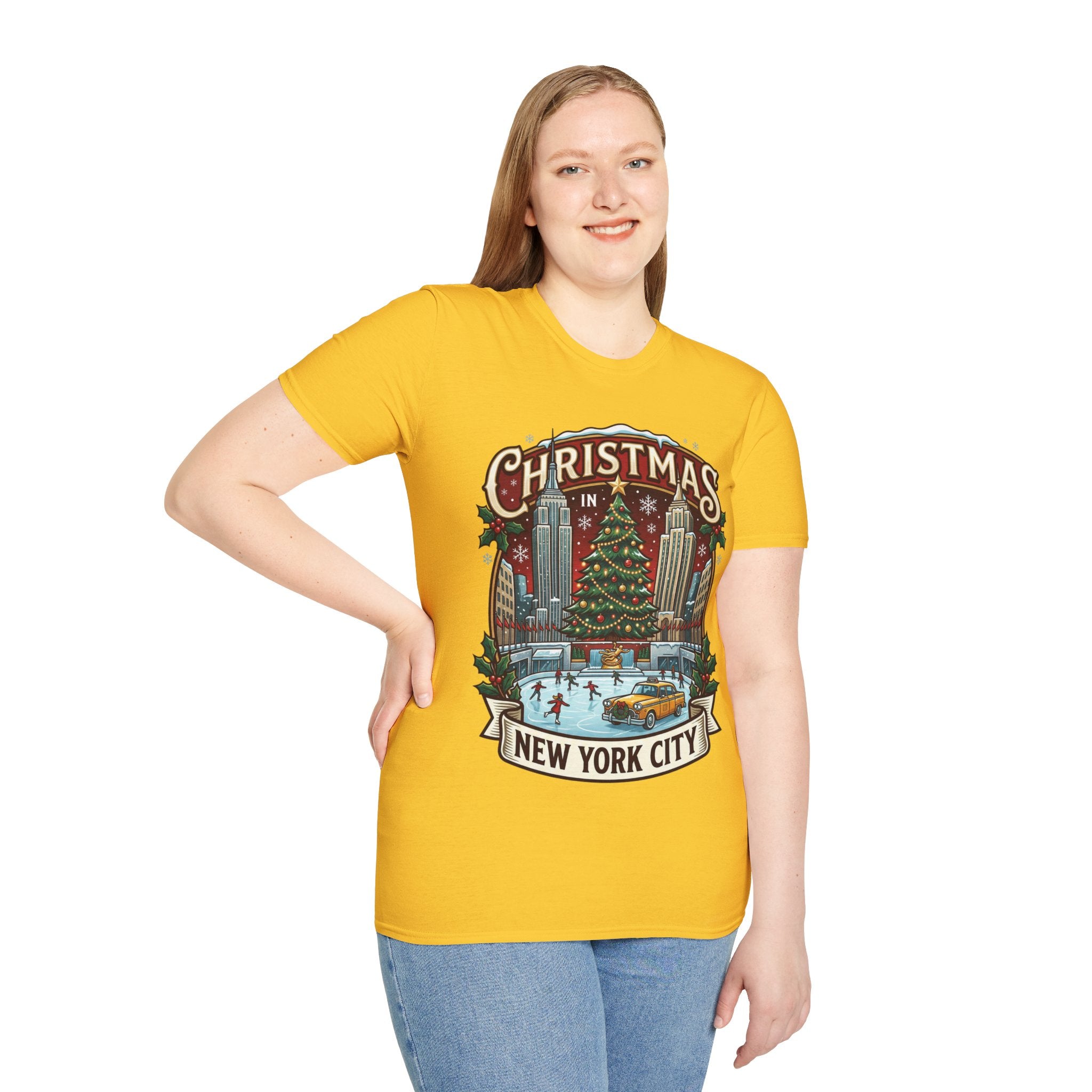 New York Christmas T-Shirt: Festive & Stylish