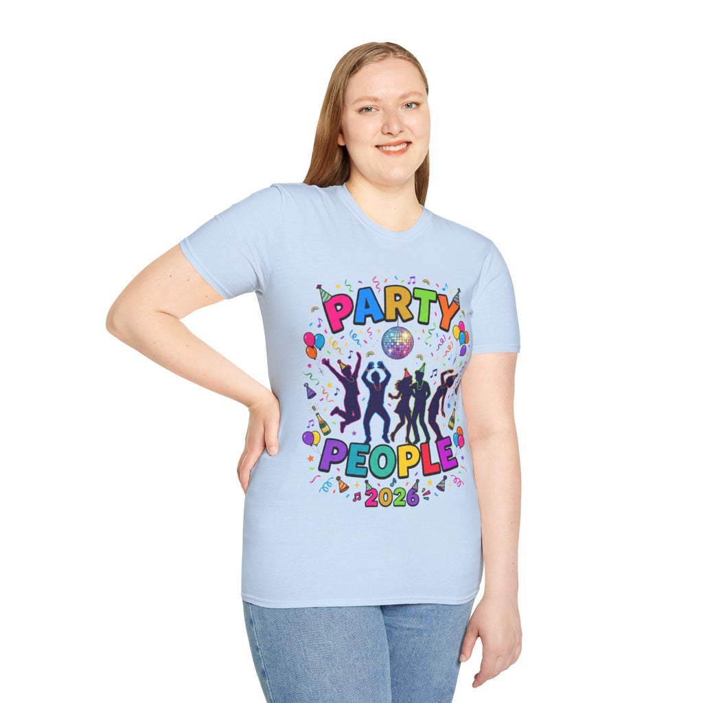 Party People 2026 Vibrant Streetwear Tee