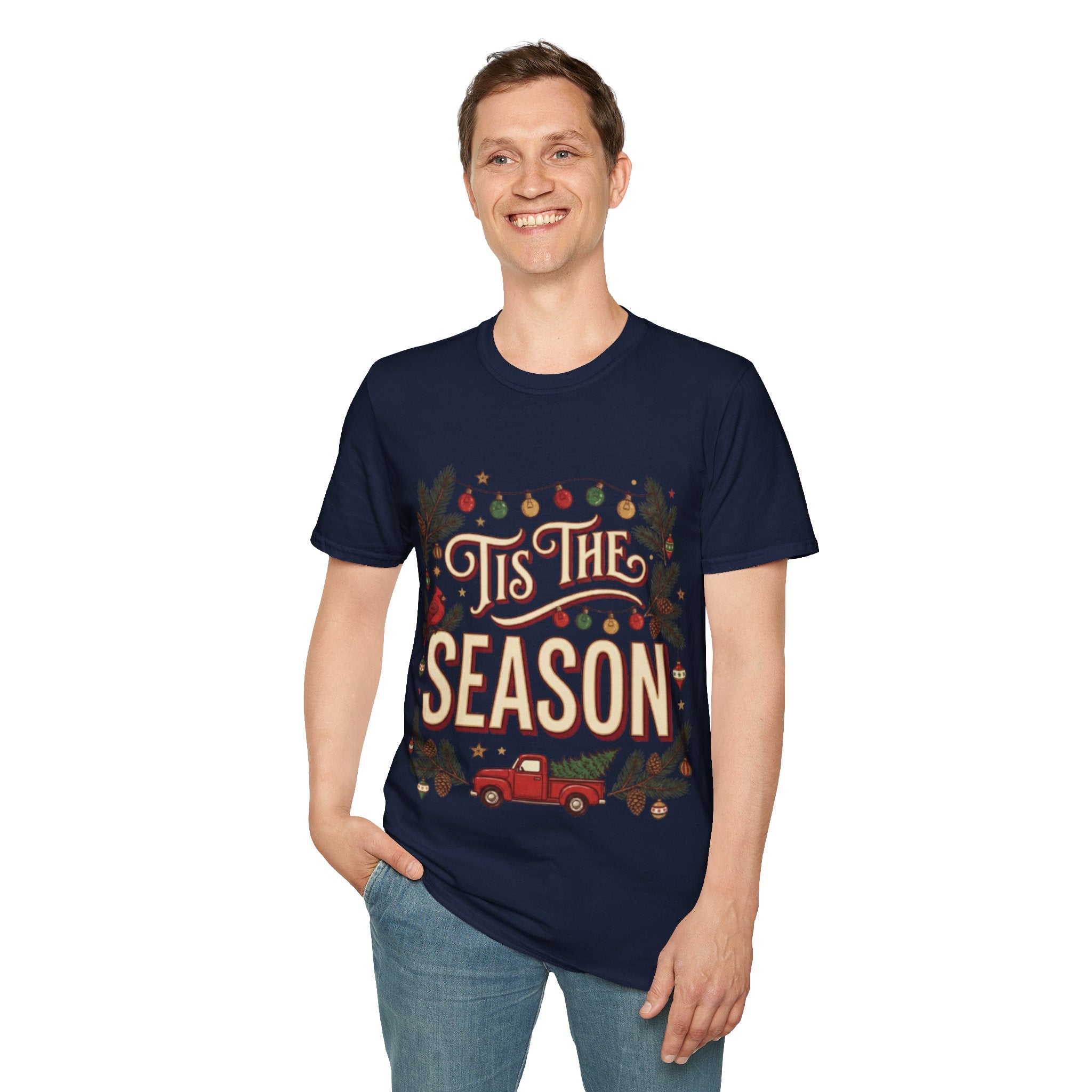 'Tis The Season' Christmas Tee | Cute & Cozy Holiday Graphic Tee