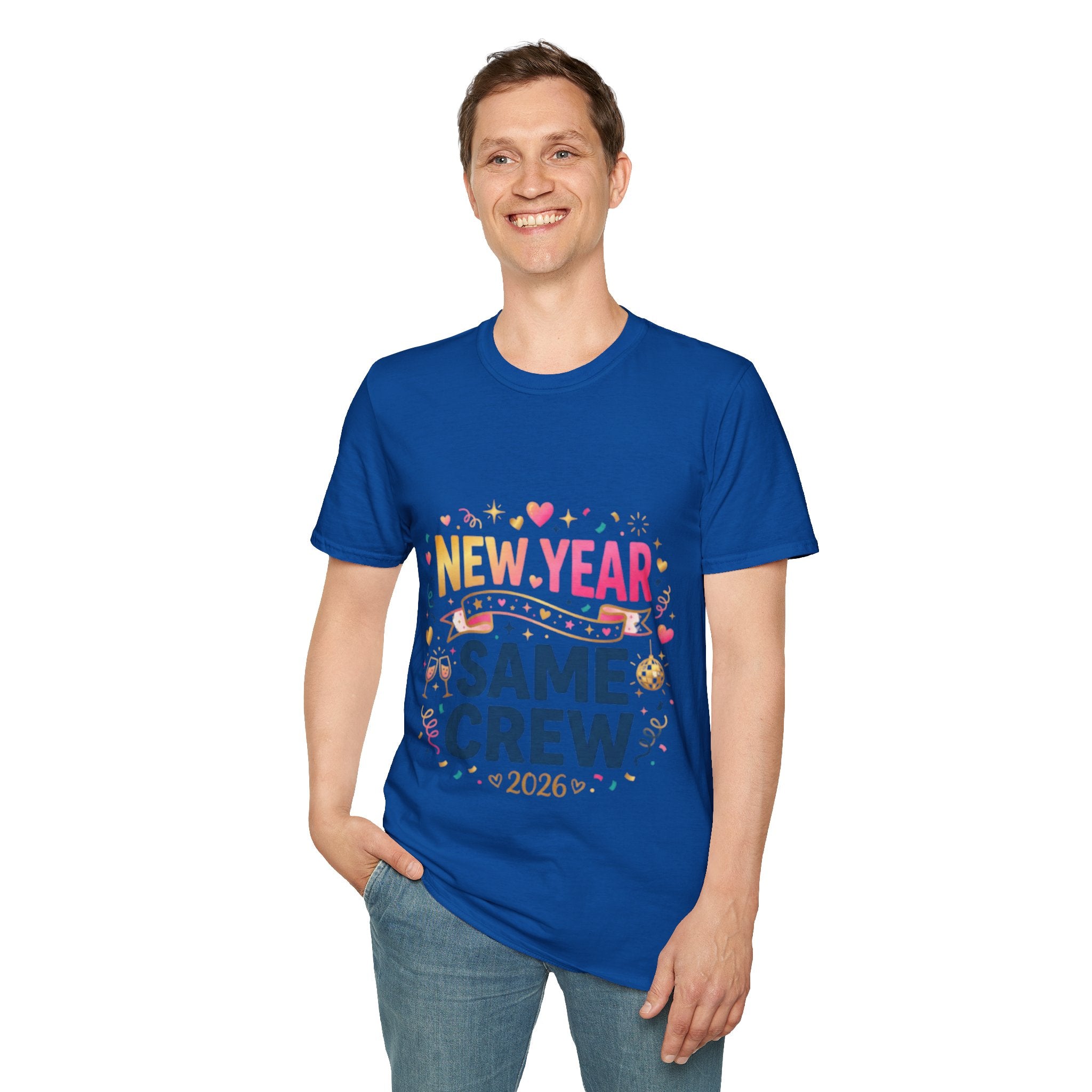 Trendy New Year Same Crew 2026 Streetwear Tee