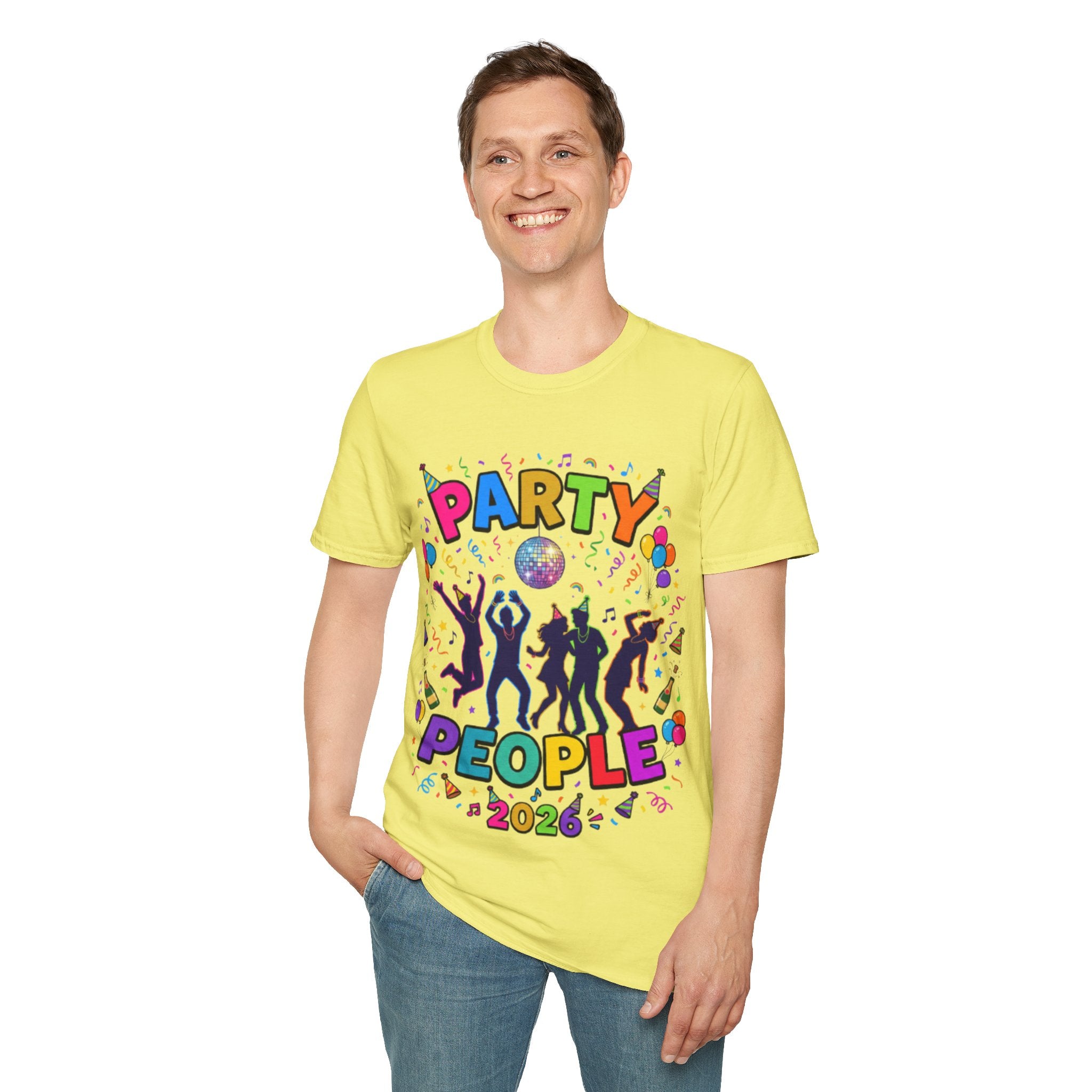 Party People 2026 Vibrant Streetwear Tee