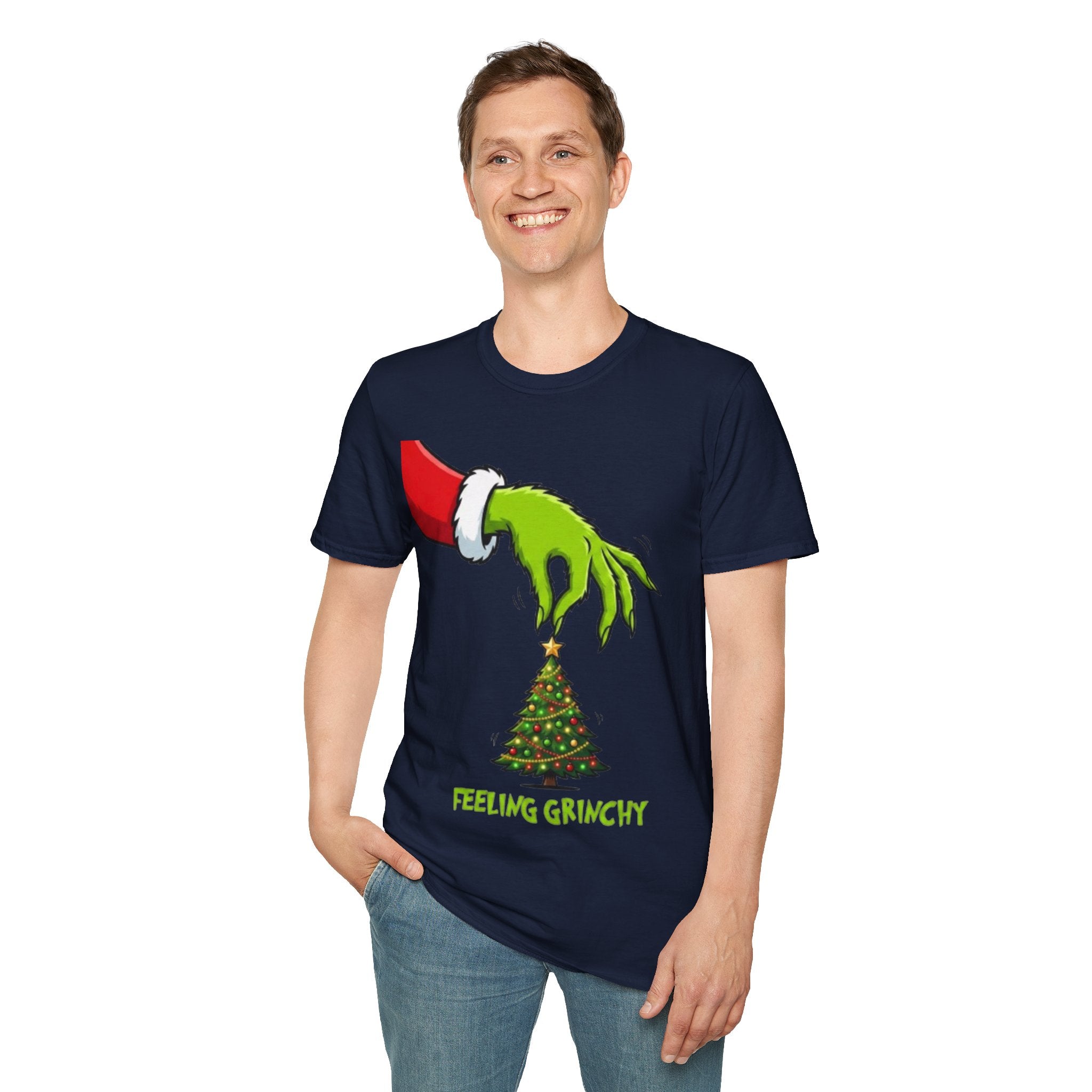 Feeling Grinchy T-shirt | Funny Grinch Christmas T-shirt