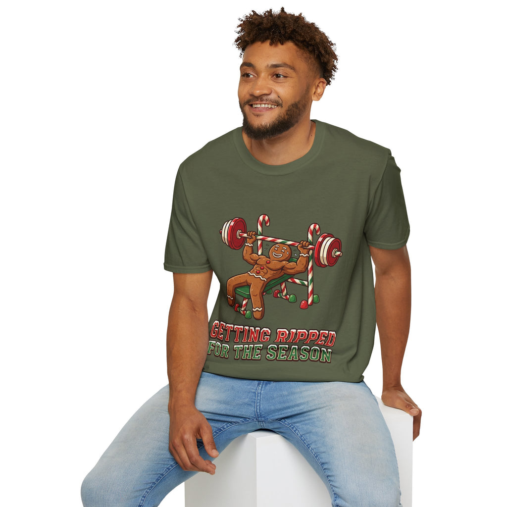 Christmas T-Shirt: Getting Ripped for the Season