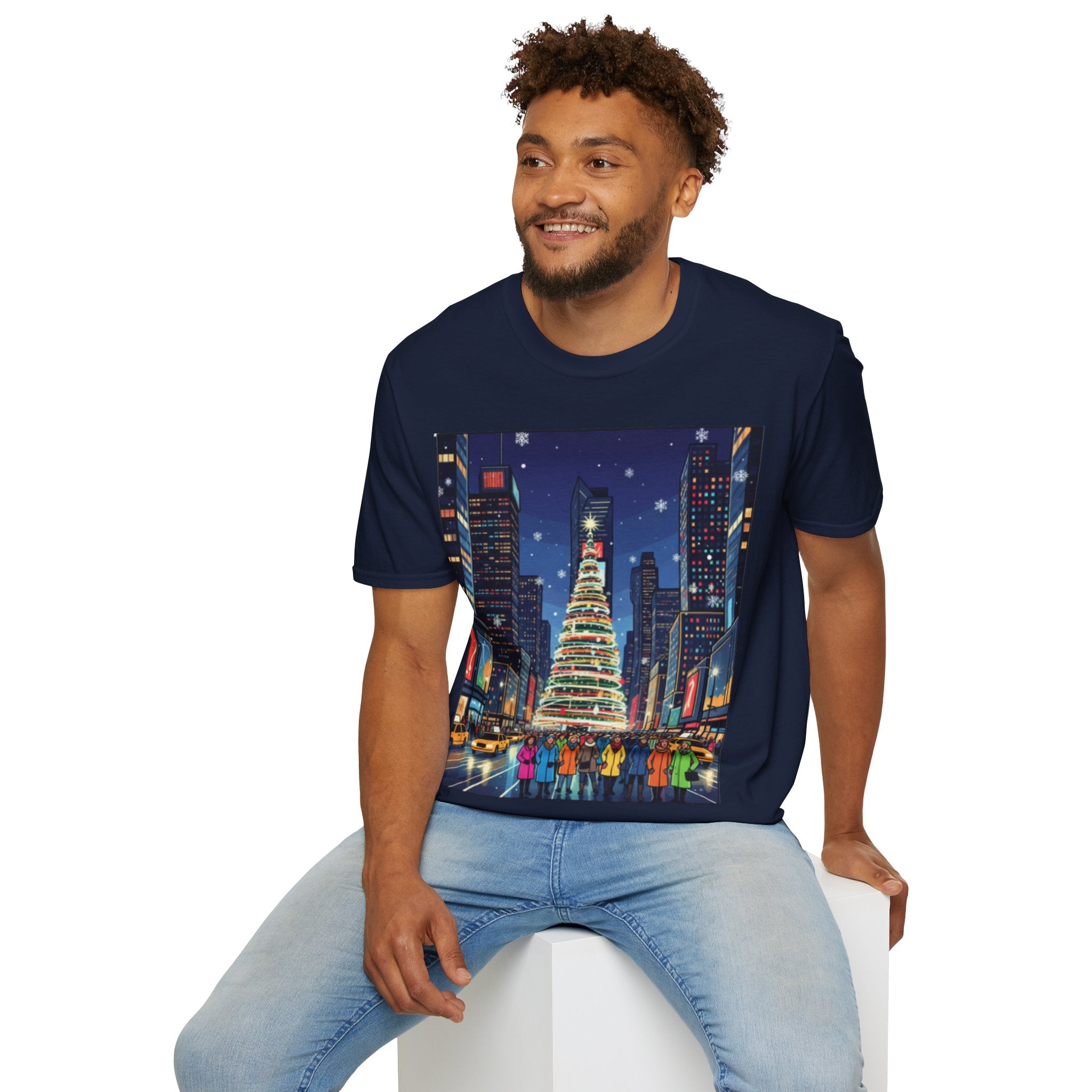 New York Christmas T-Shirt: Festive & Stylish