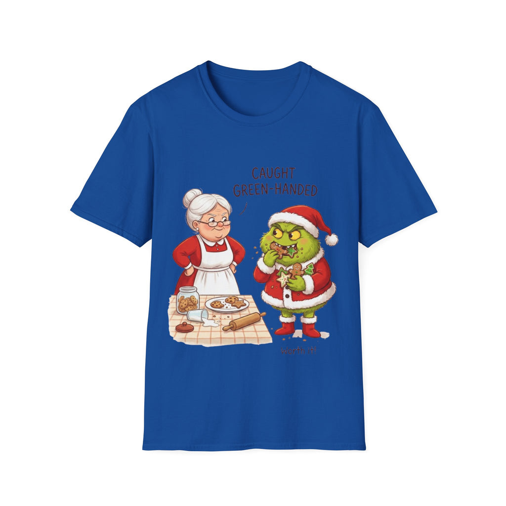Grinch Cookie Thief T-shirt | Funny Holiday Baking Tee