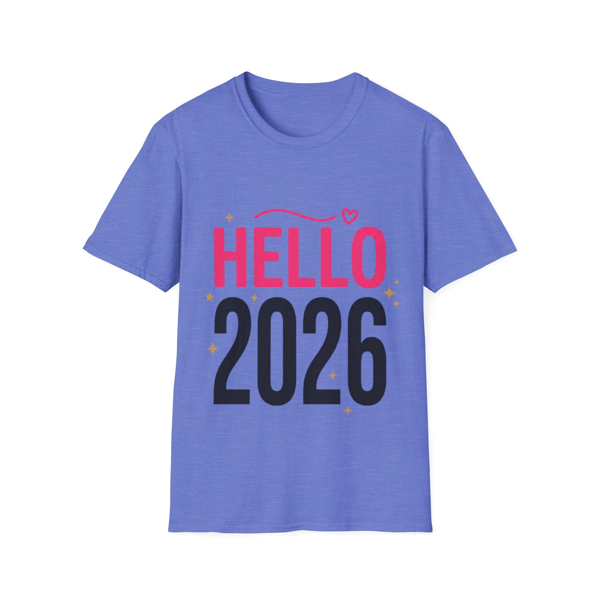 Hello 2026 New Year T-Shirt | Festive NYE Graphic Tee