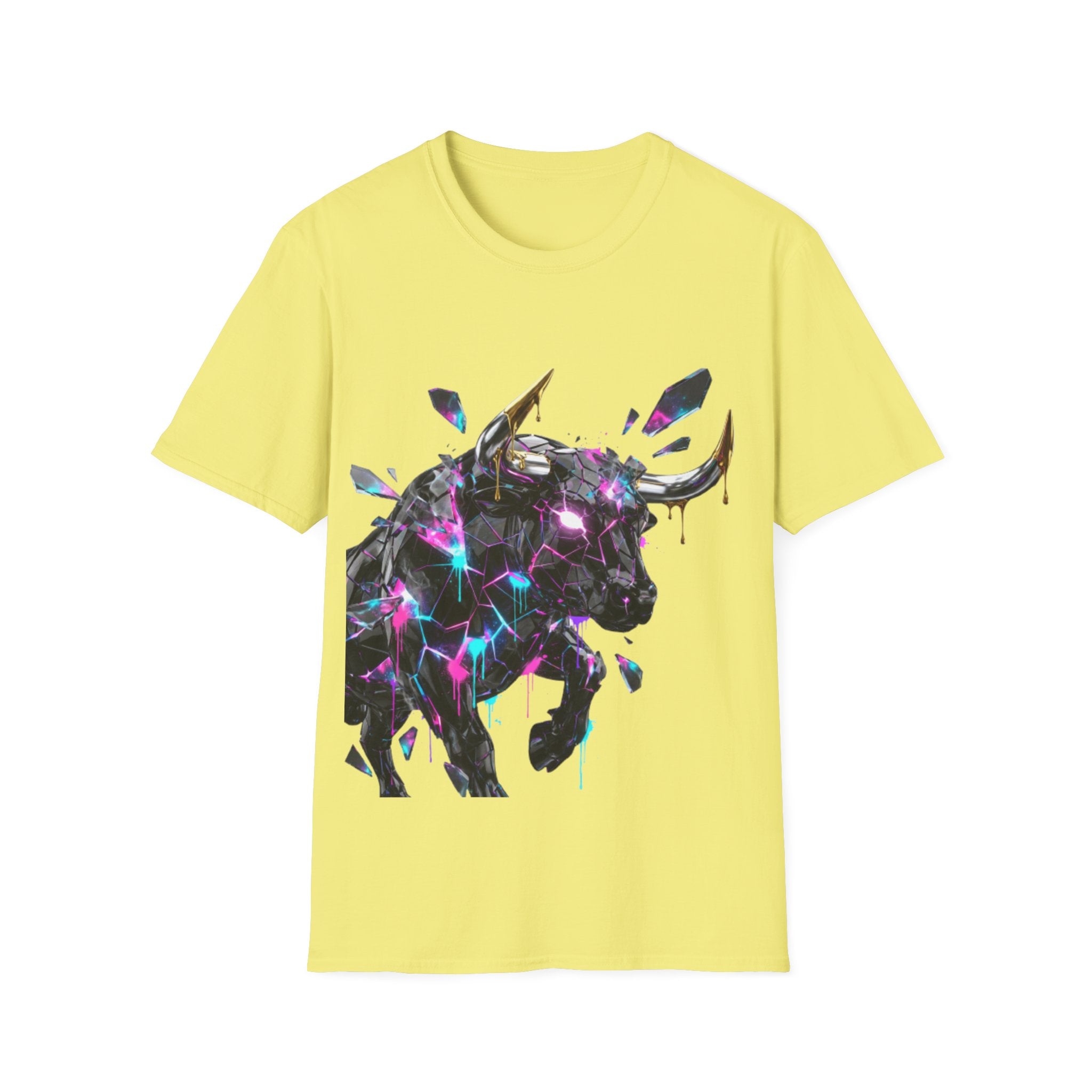 Neon Bull Unisex Tee - Trendy Urban Streetwear