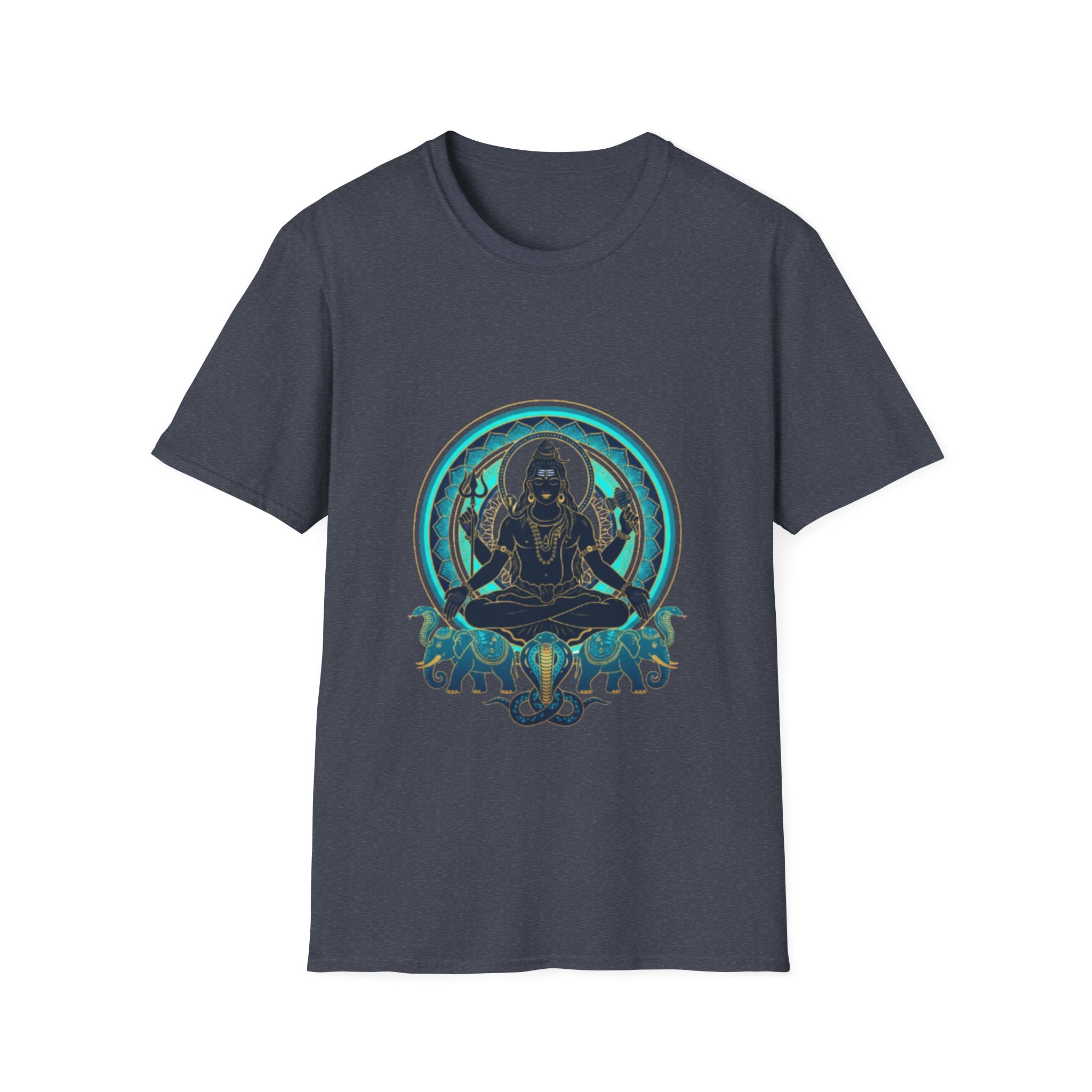 Mahadev Enlightning Aesthetic Silhouette Tee