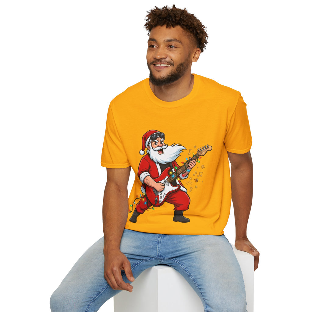 Rockin' Santa Tee | Funny & Cool Christmas T-shirt