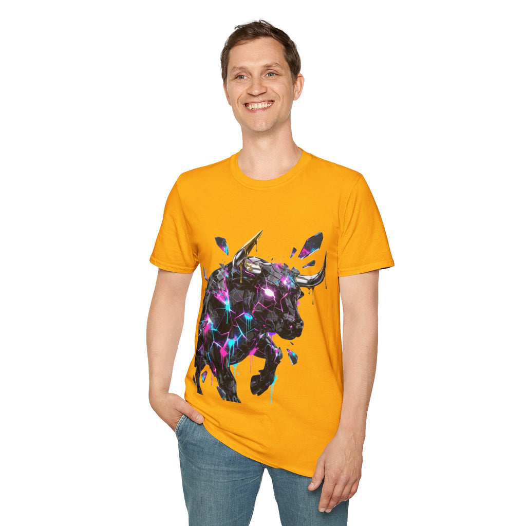 Neon Bull Unisex Tee - Trendy Urban Streetwear
