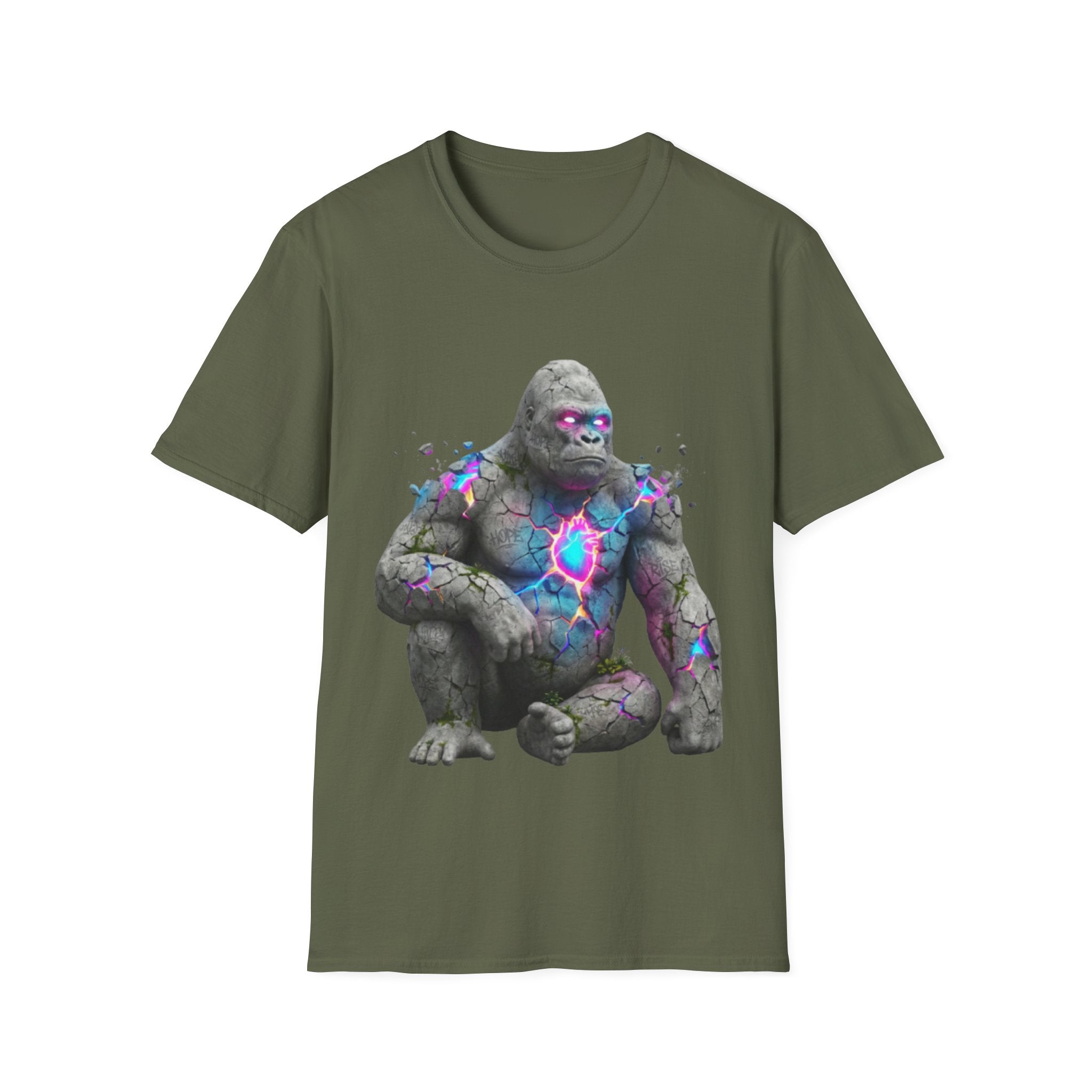 Urban Stone Gorilla Graphic Tee - Trendy Streetwear