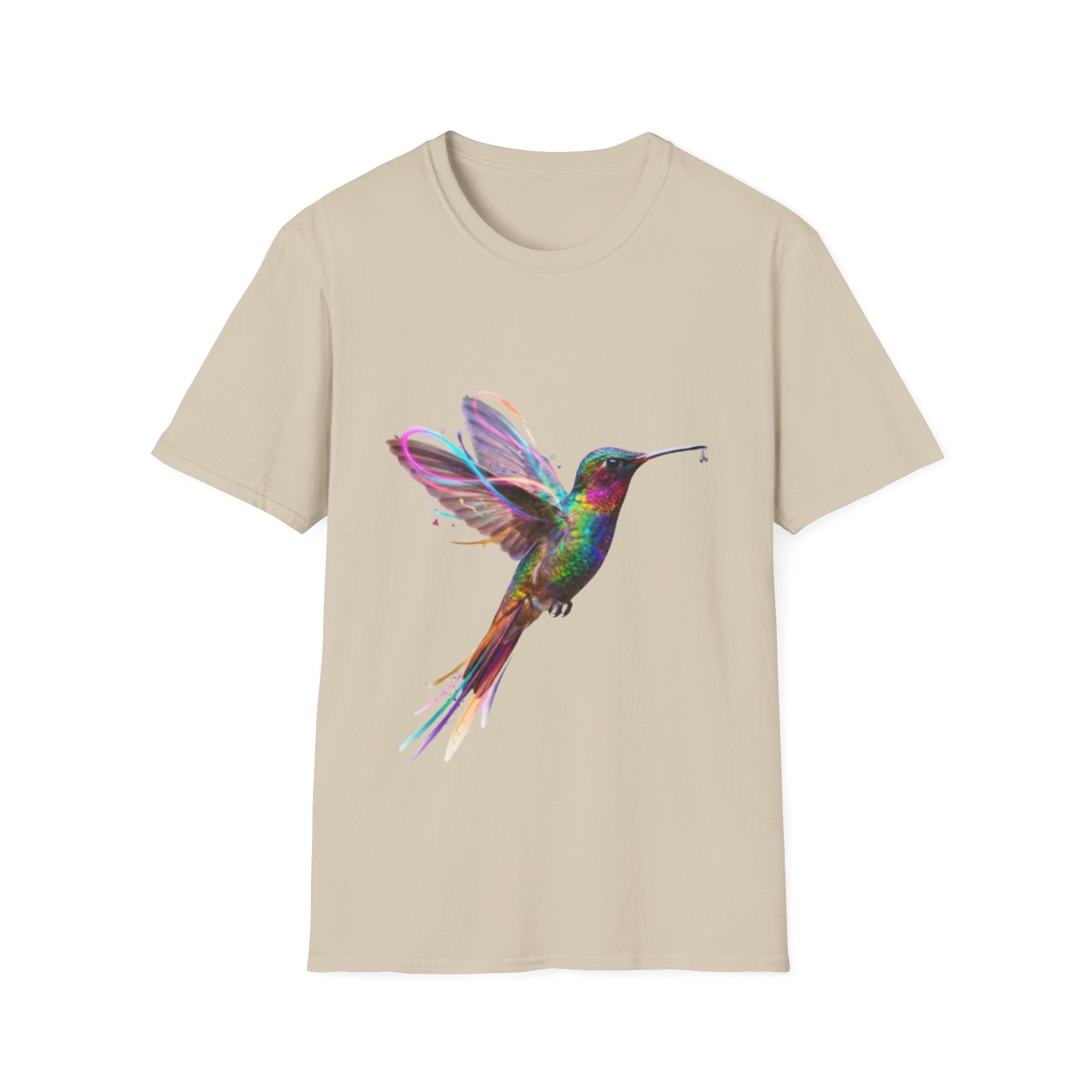 Vibrant Hummingbird Urban Streetwear Tee
