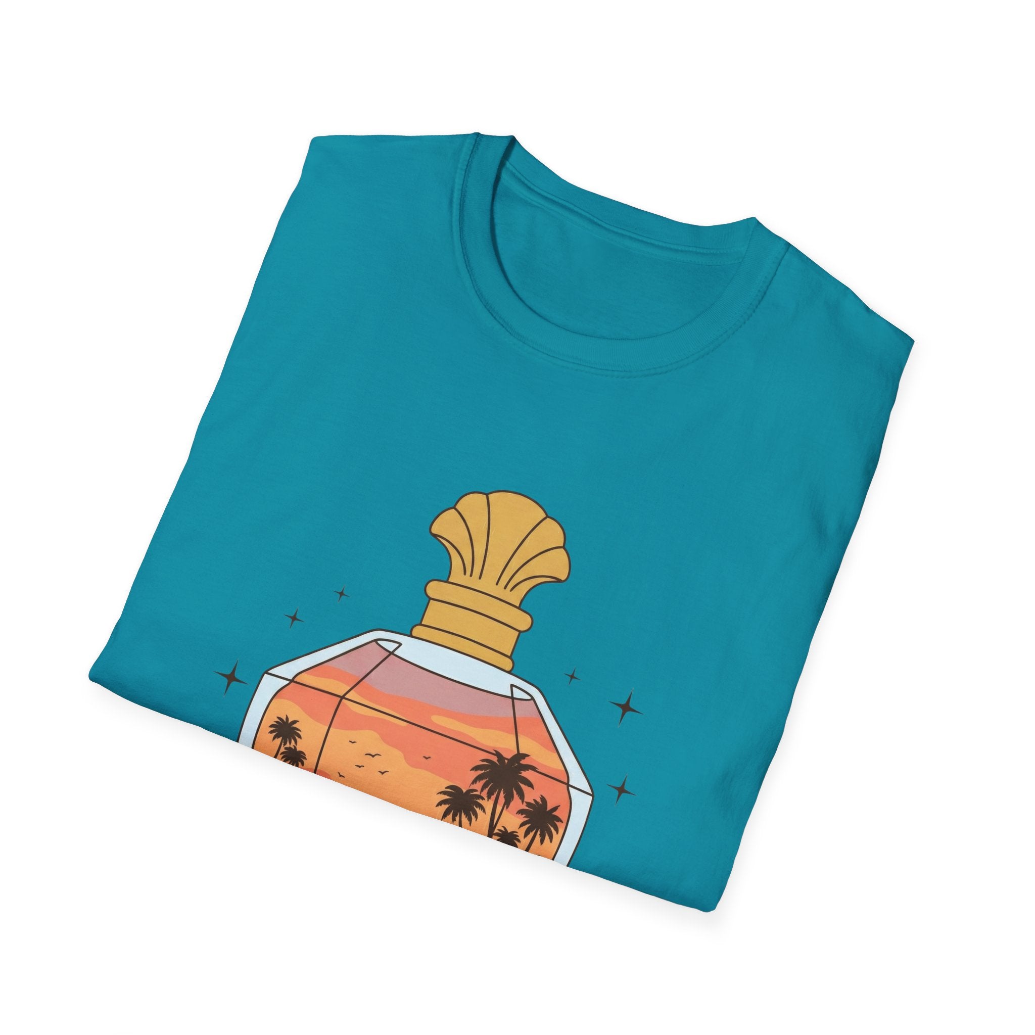 Eau De Escapism Graphic Tee - Dreamy Vacation Aesthetic T-shirt