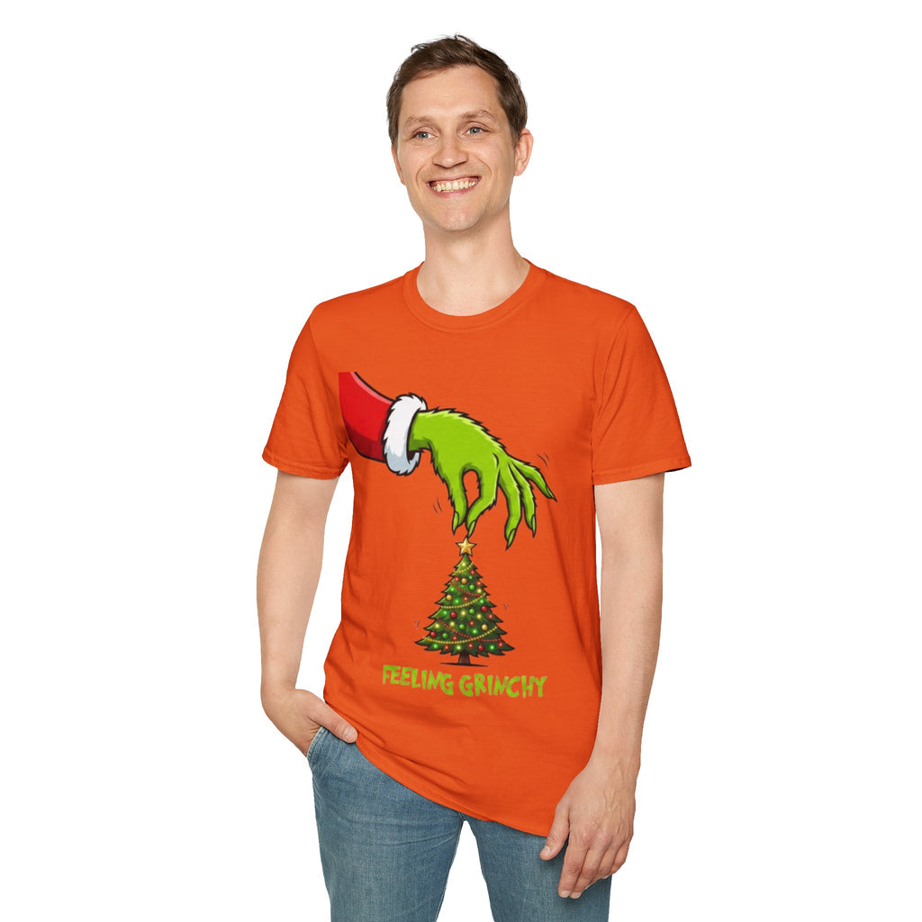 Feeling Grinchy T-shirt | Funny Grinch Christmas T-shirt