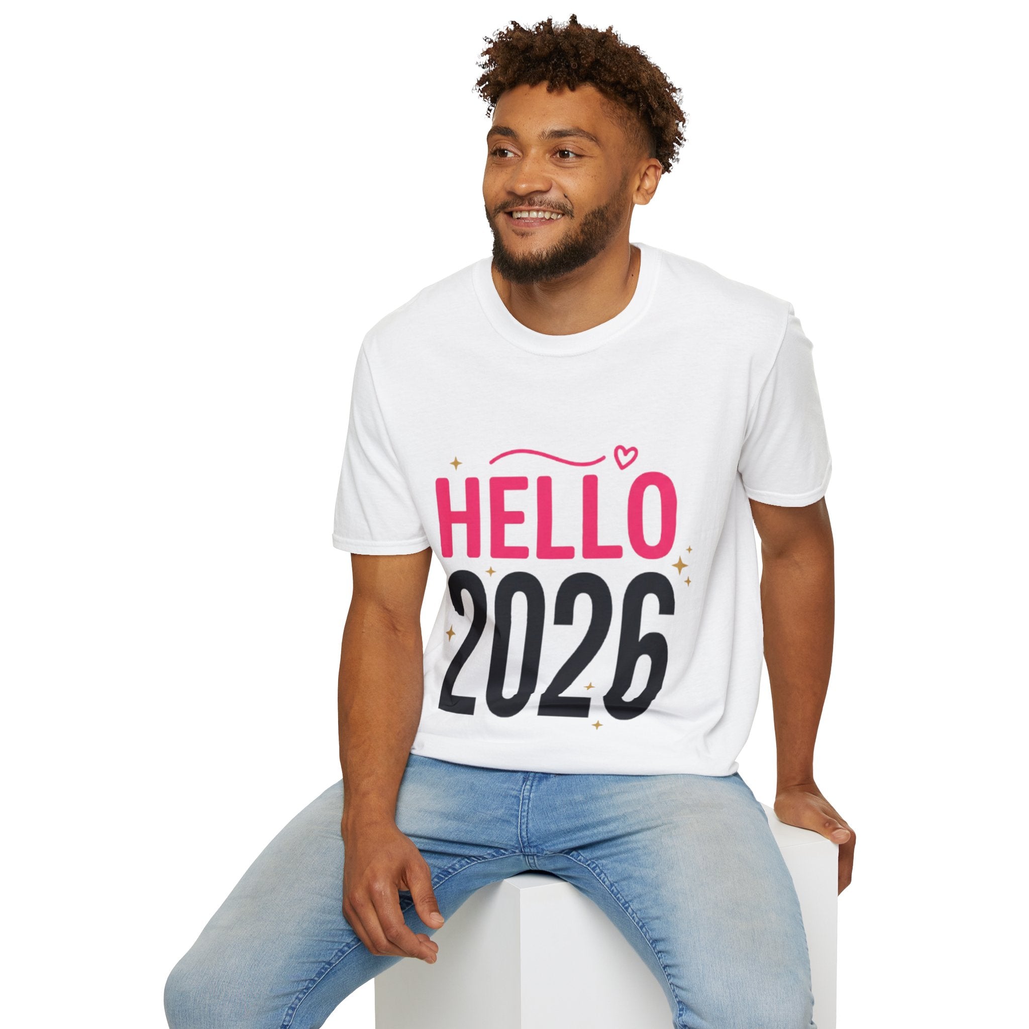 Hello 2026 New Year T-Shirt | Festive NYE Graphic Tee