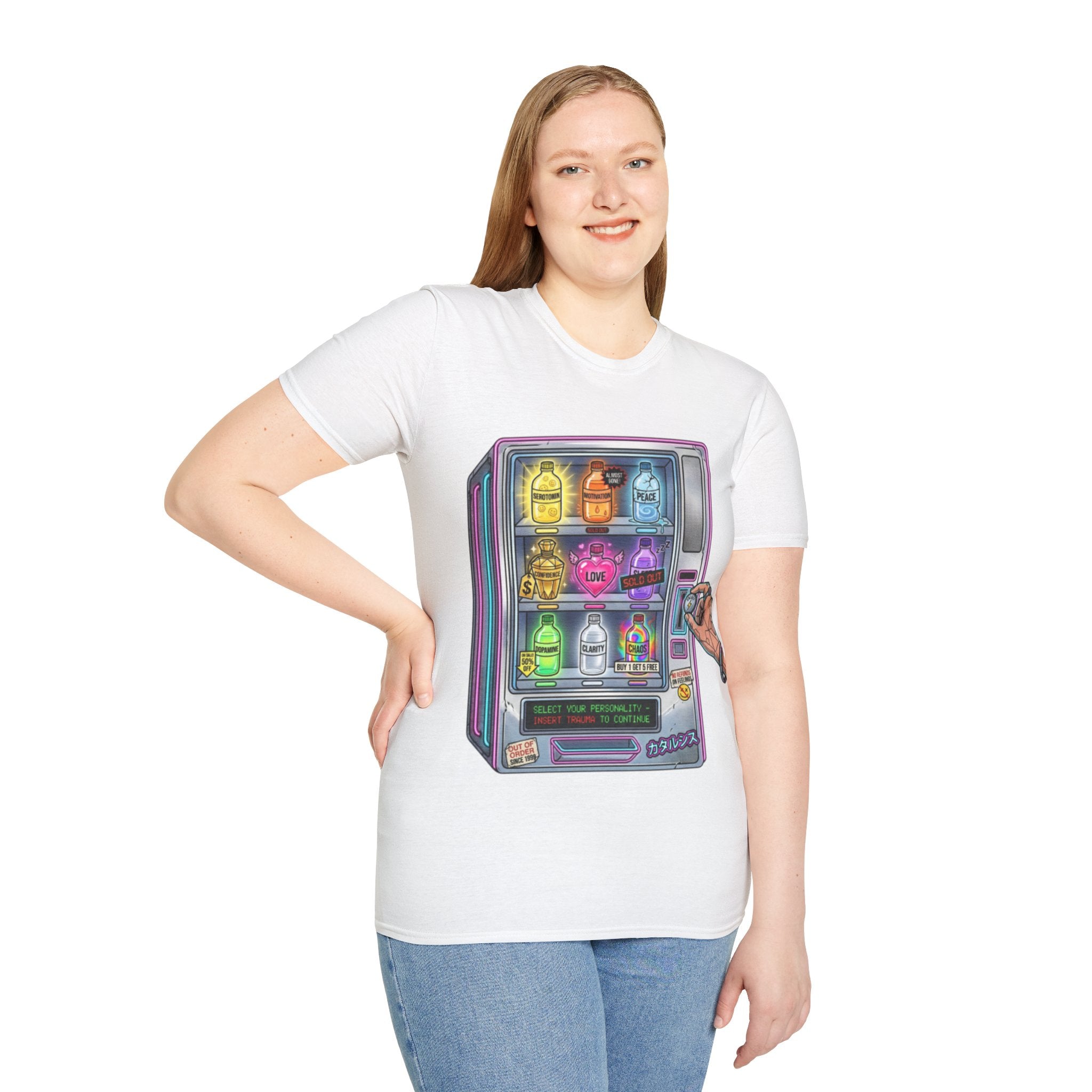 Urban Vending Machine T-Shirt - Trendy Streetwear
