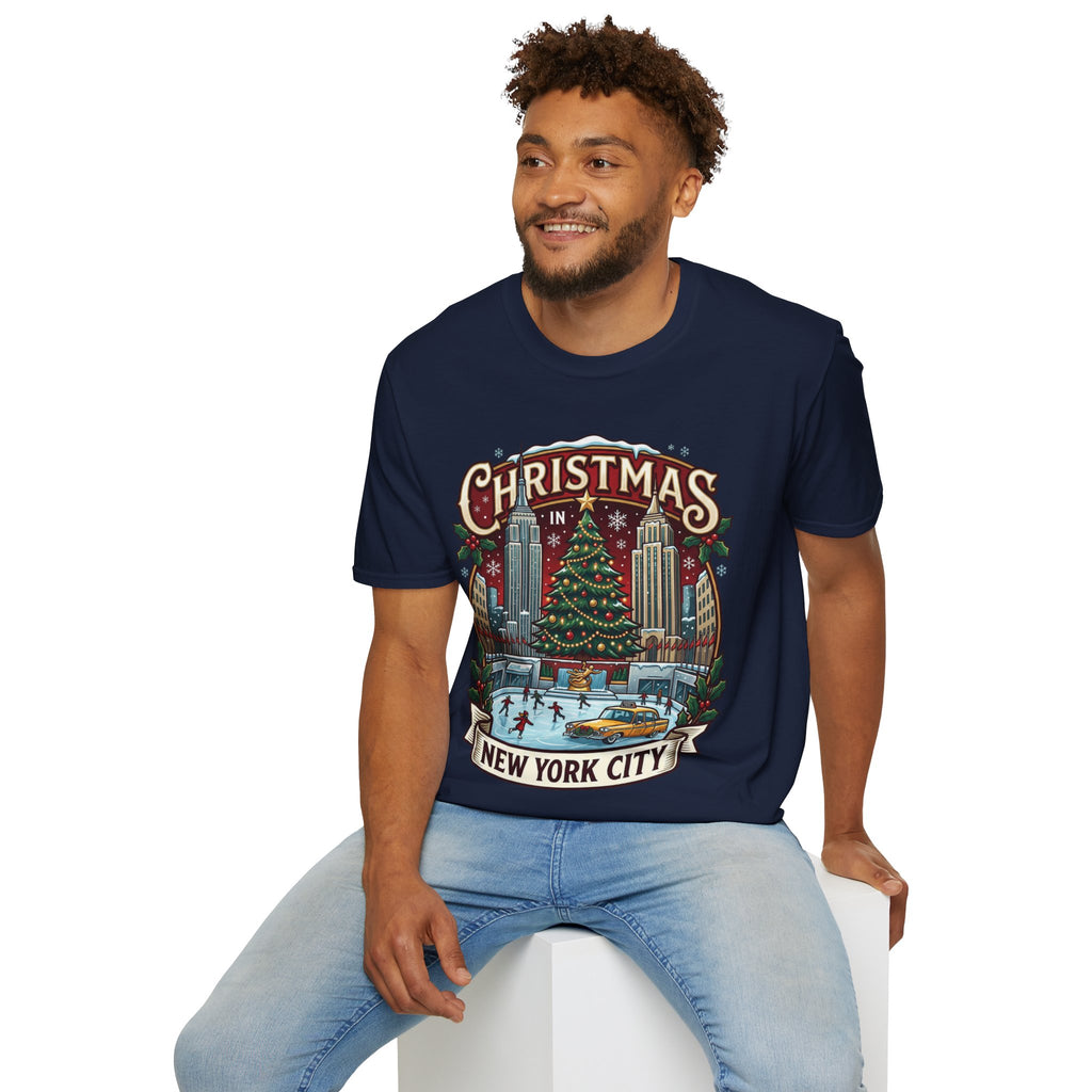 New York Christmas T-Shirt: Festive & Stylish