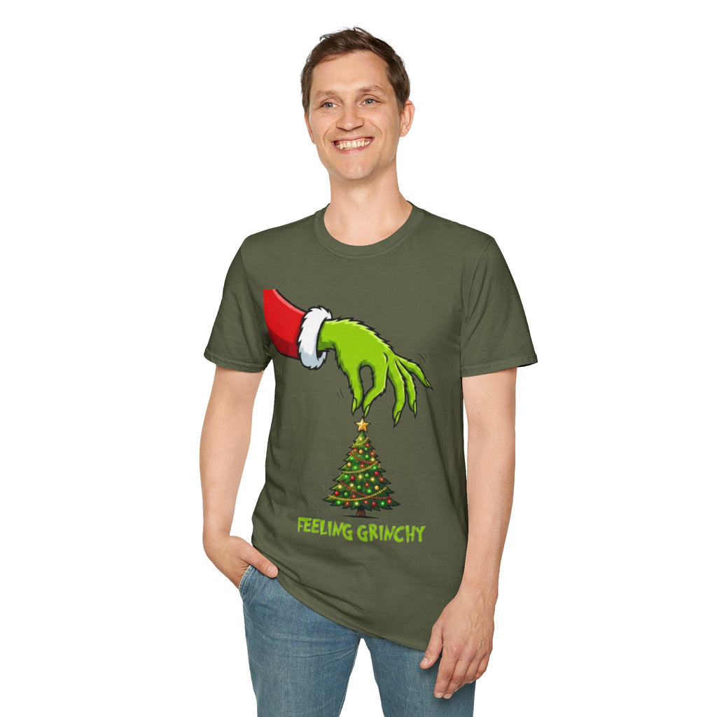 Feeling Grinchy T-shirt | Funny Grinch Christmas T-shirt