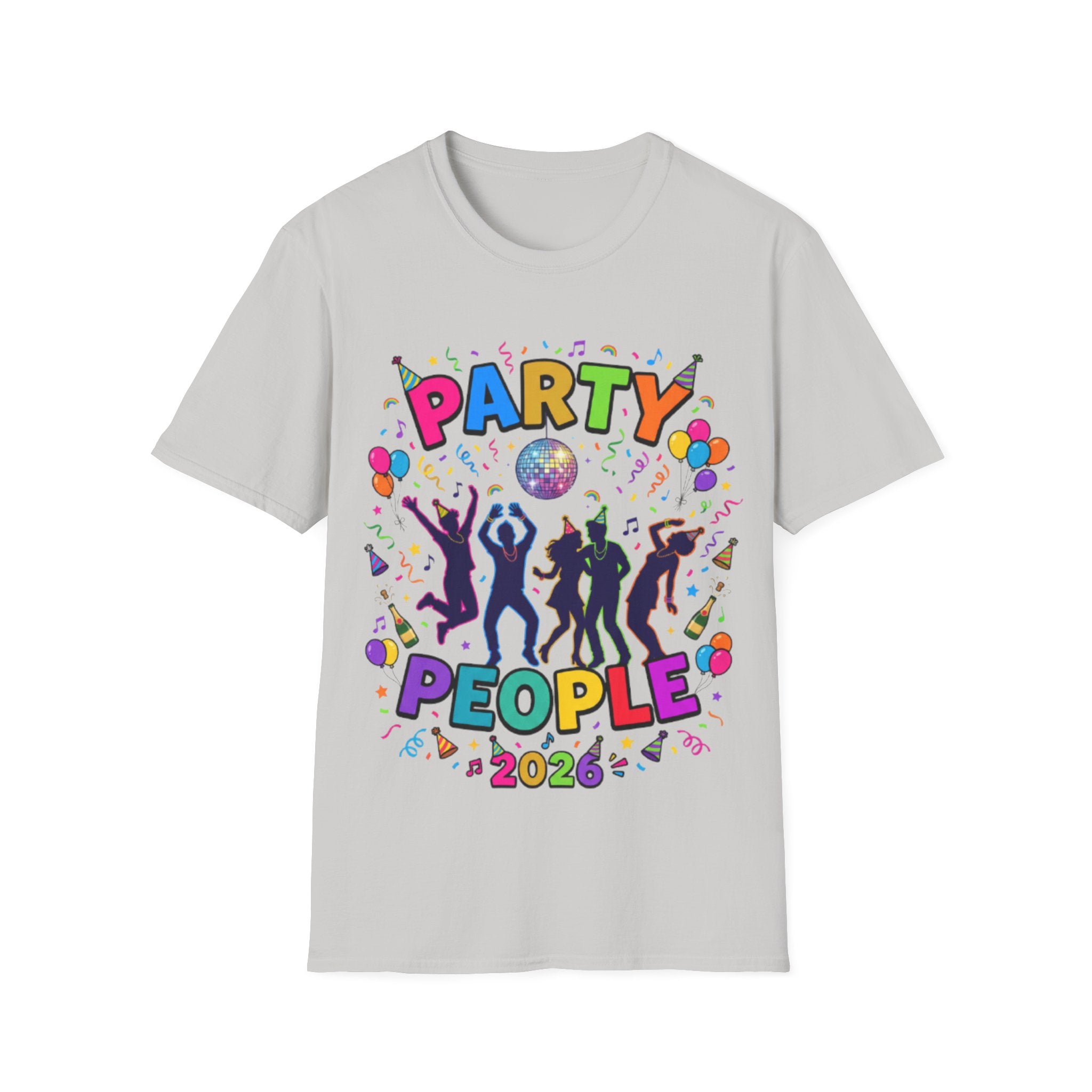 Party People 2026 Vibrant Streetwear Tee