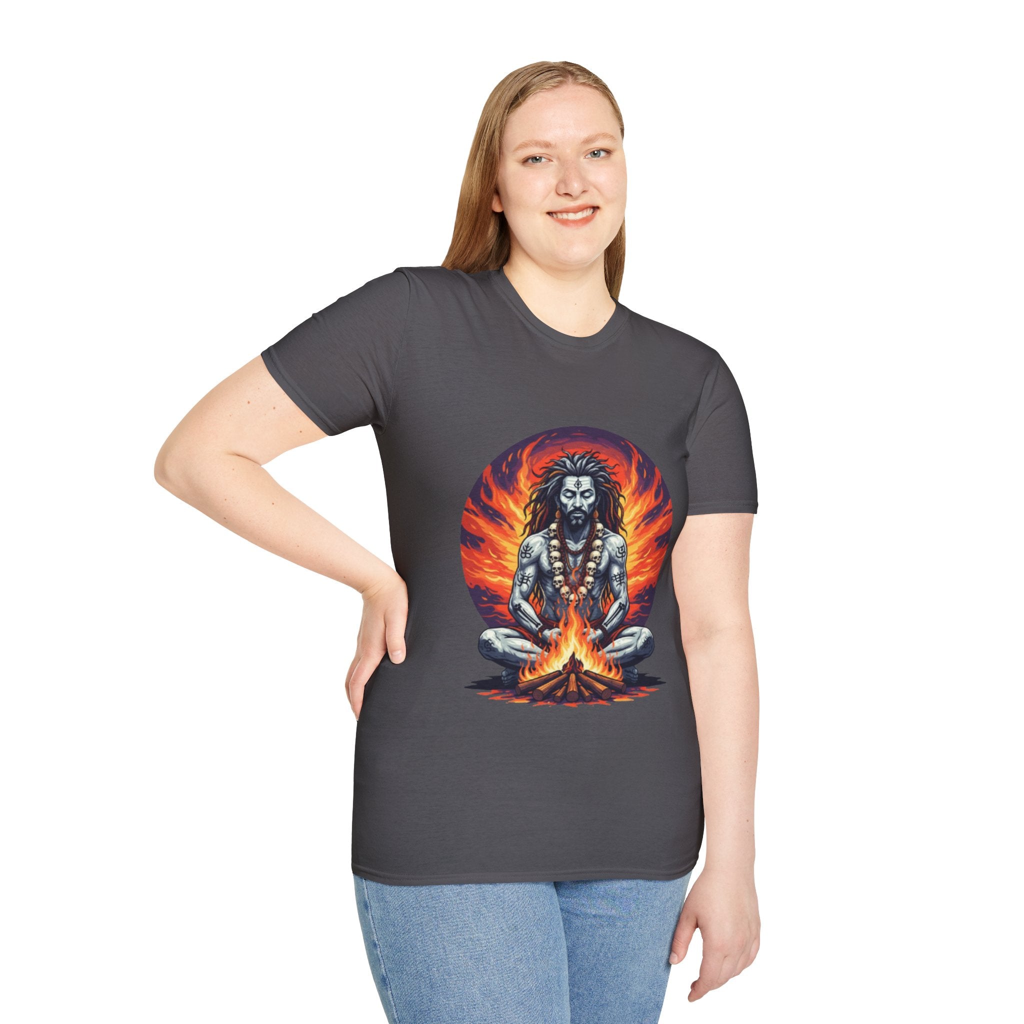 Authentic Aghori India T-Shirt: Bold Cultural Statement