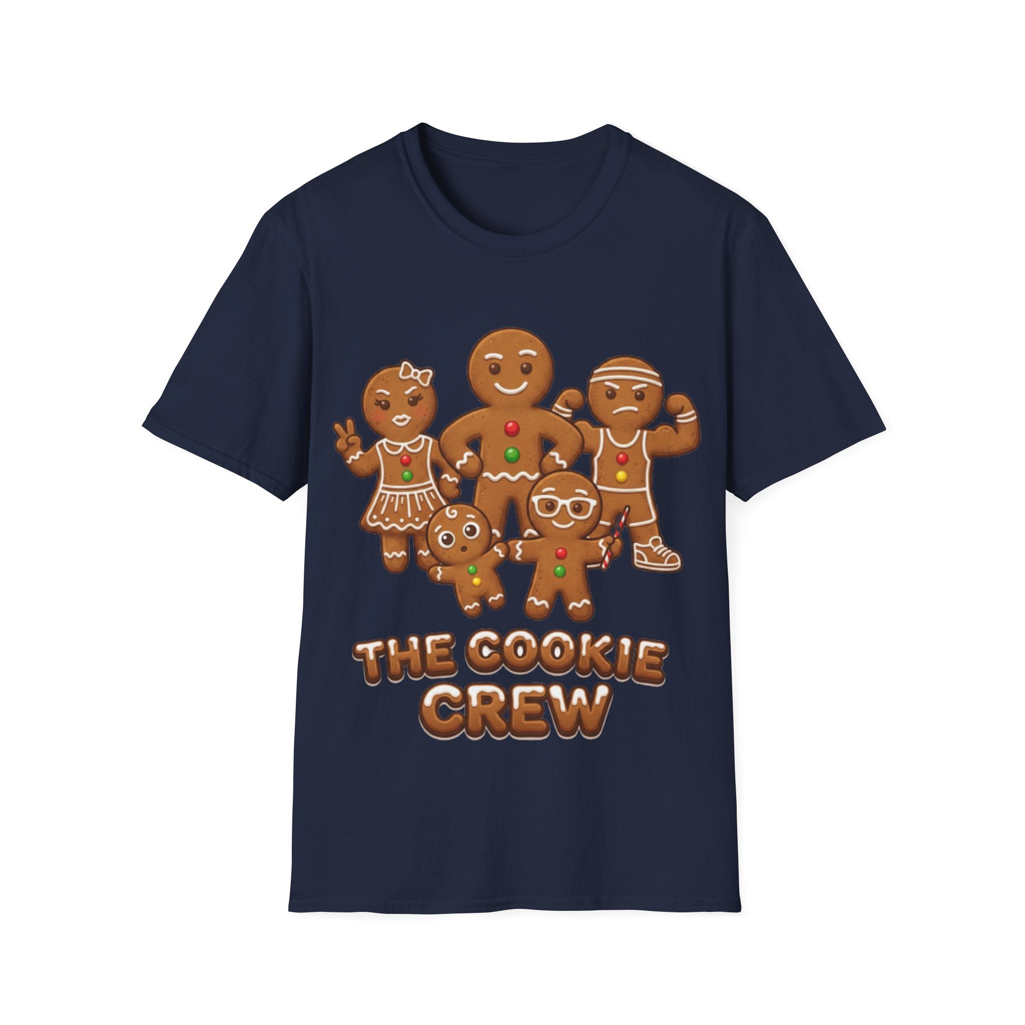 Trendy Cookie Crew Graphic Tee for Urban Style