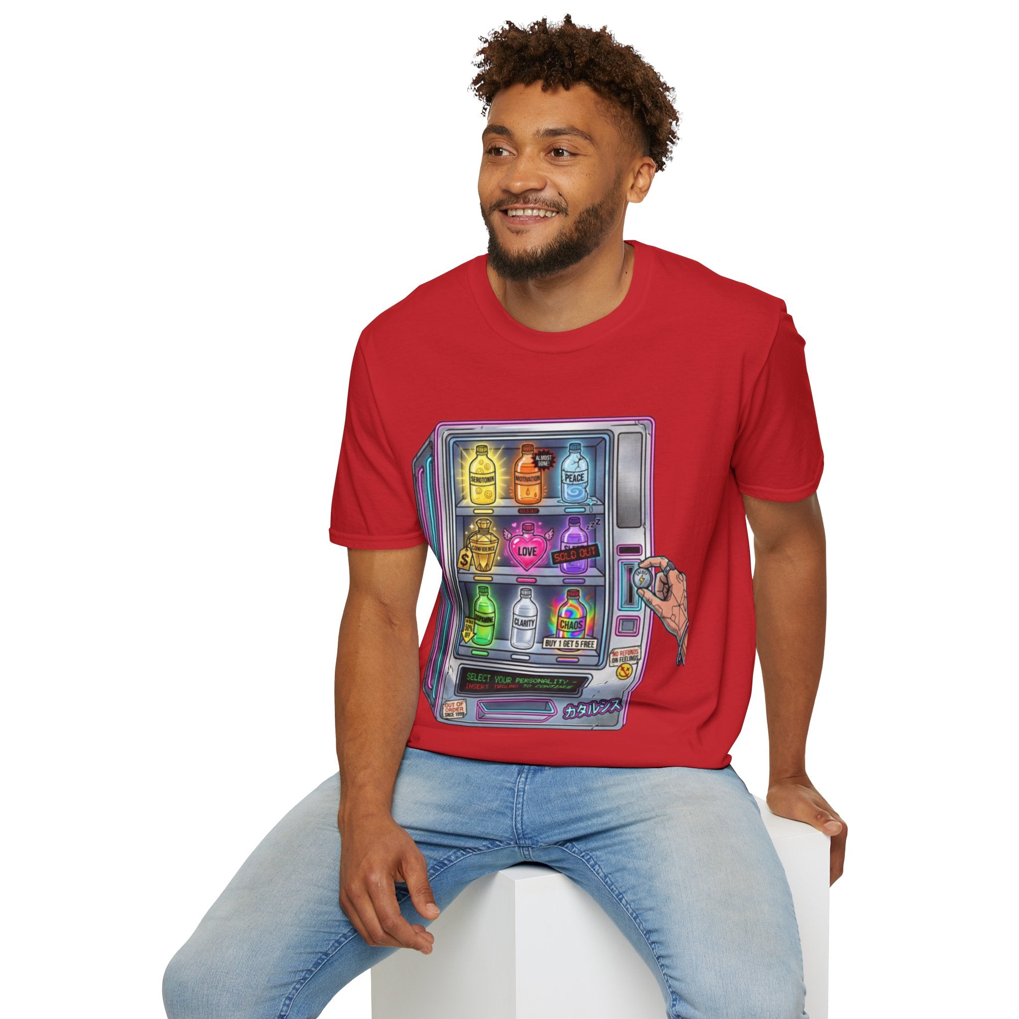 Urban Vending Machine T-Shirt - Trendy Streetwear