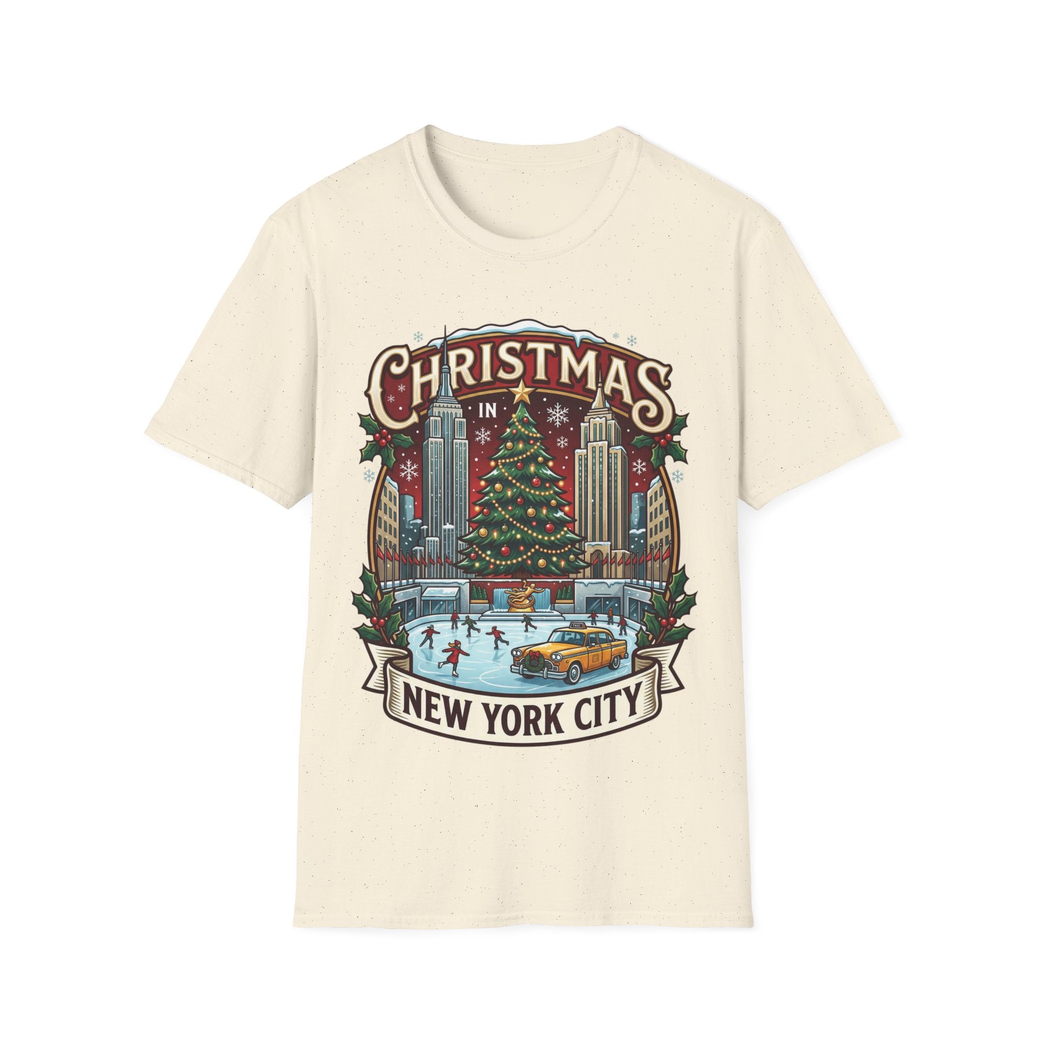 New York Christmas T-Shirt: Festive & Stylish