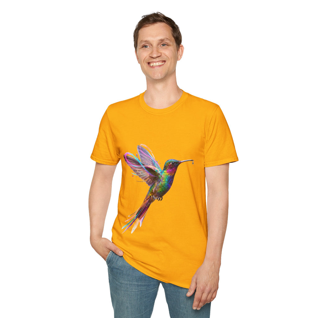 Vibrant Hummingbird Urban Streetwear Tee