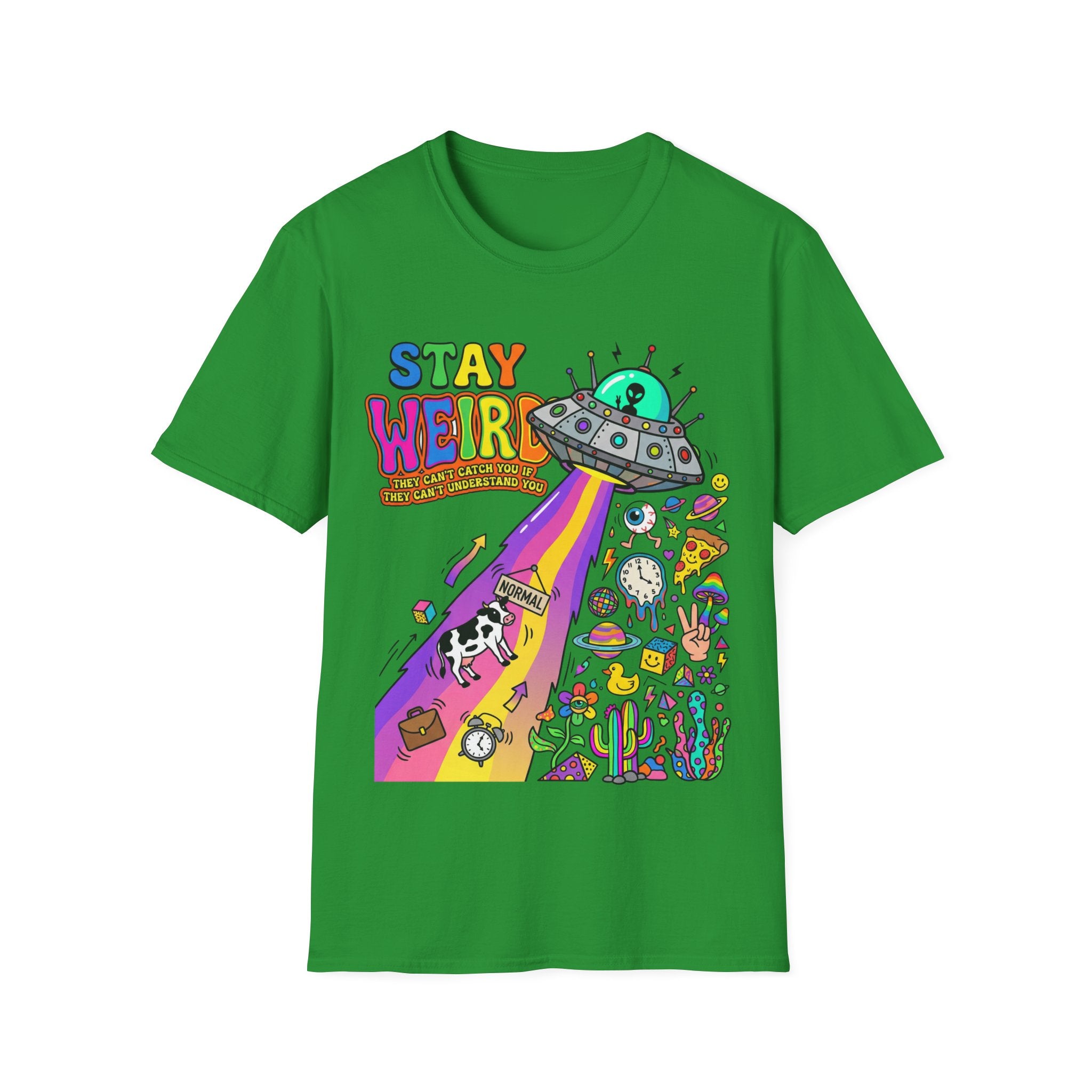 Stay Weird Tee - Trendy Urban Streetwear