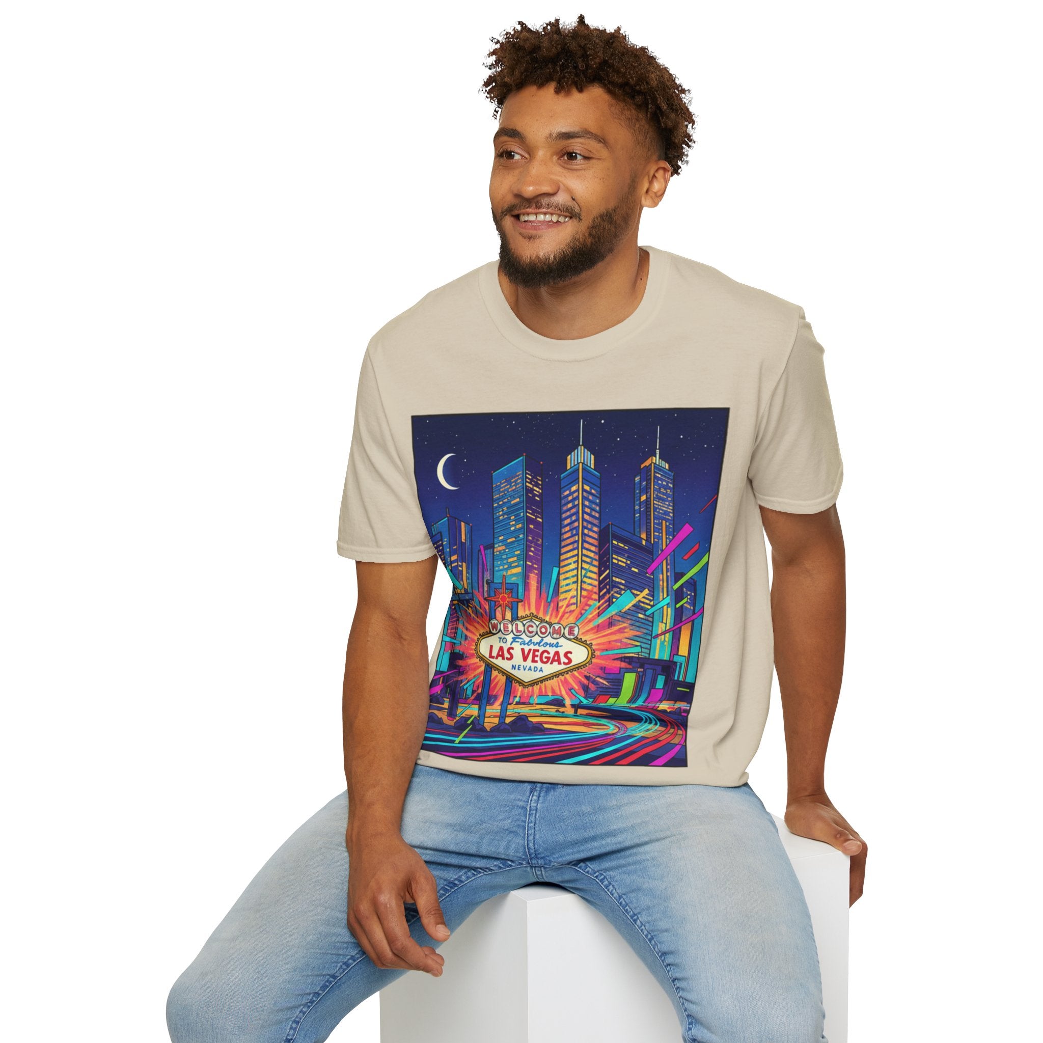 LasVegas city picture design Tee