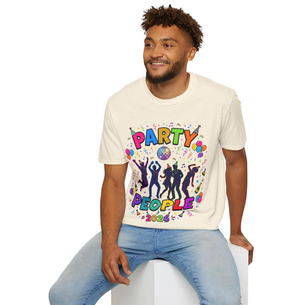 Party People 2026 Vibrant Streetwear Tee