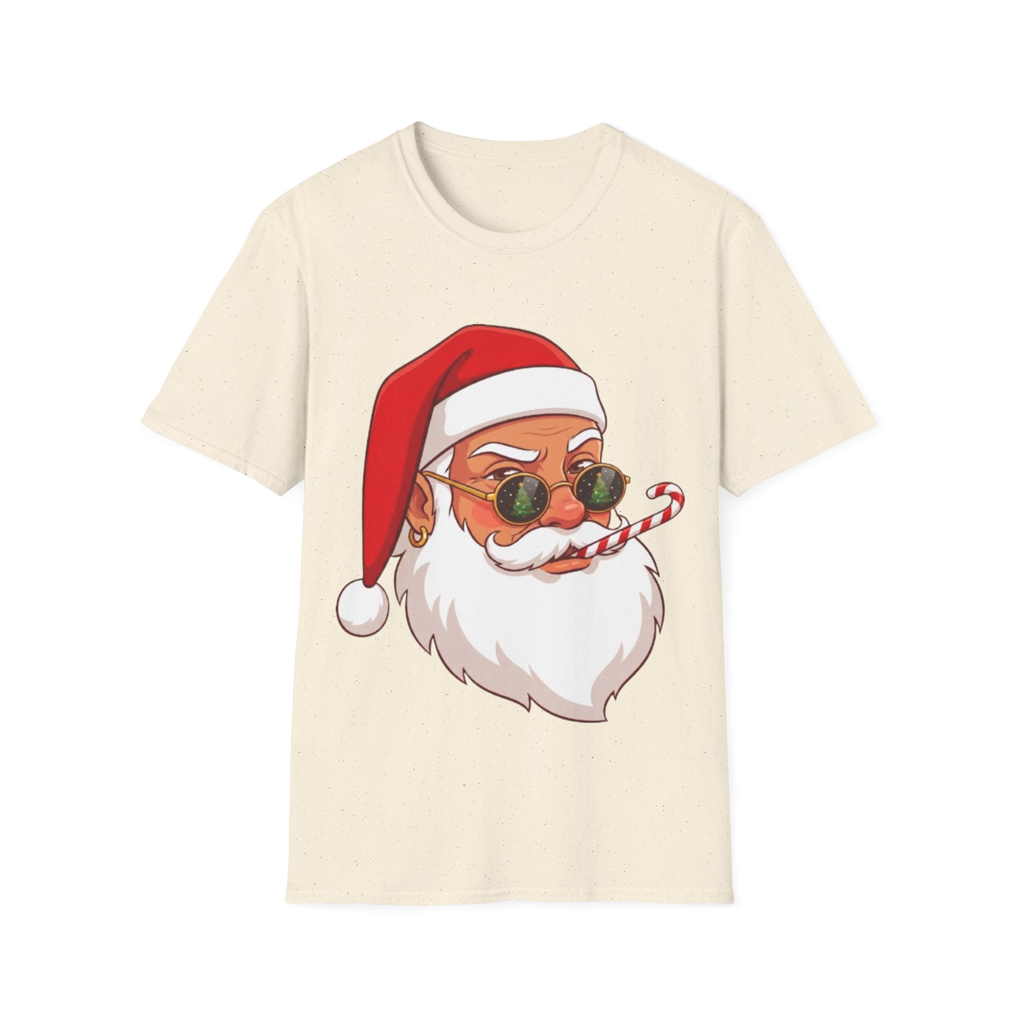 Stylish Santa Christmas Tee | Funny & Cool Holiday T-shirt