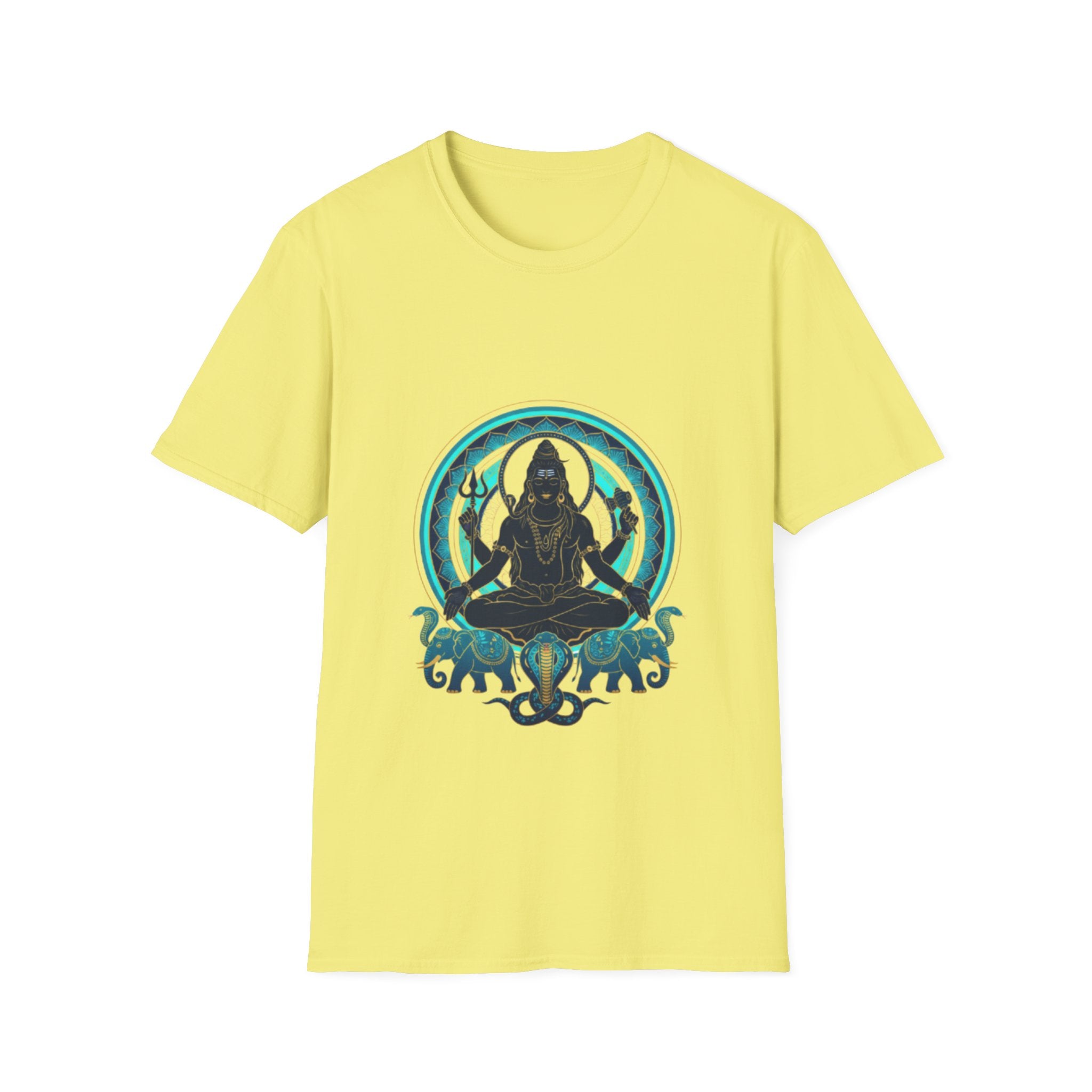 Mahadev Enlightning Aesthetic Silhouette Tee