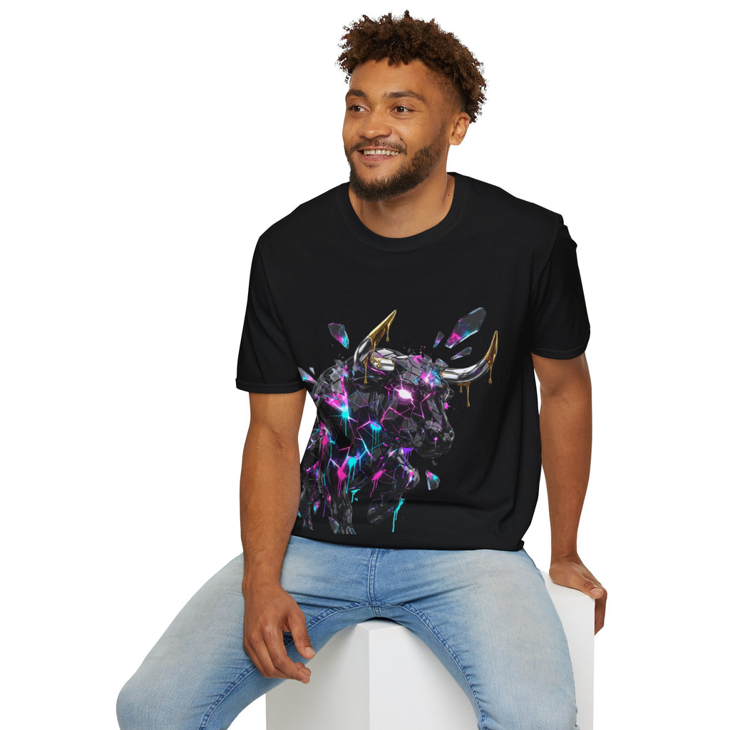 Neon Bull Unisex Tee - Trendy Urban Streetwear