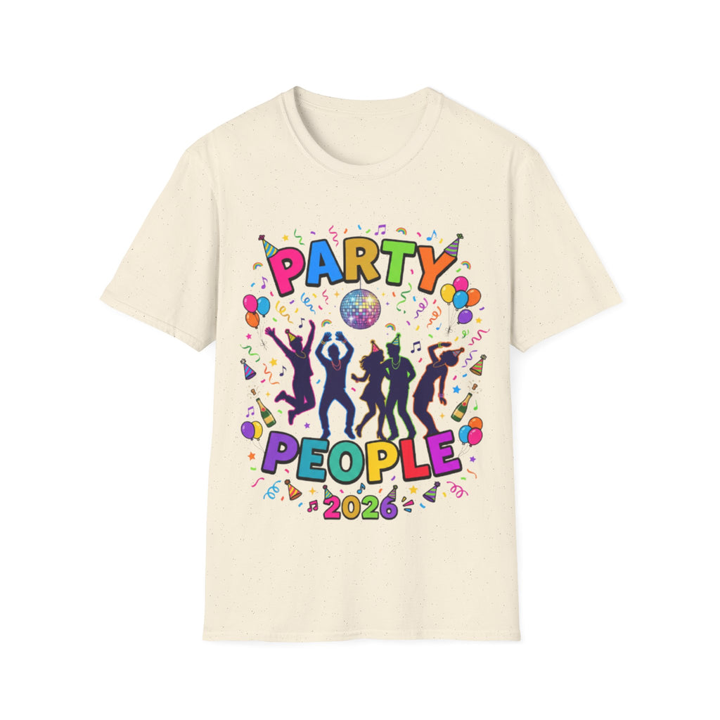 Party People 2026 Vibrant Streetwear Tee