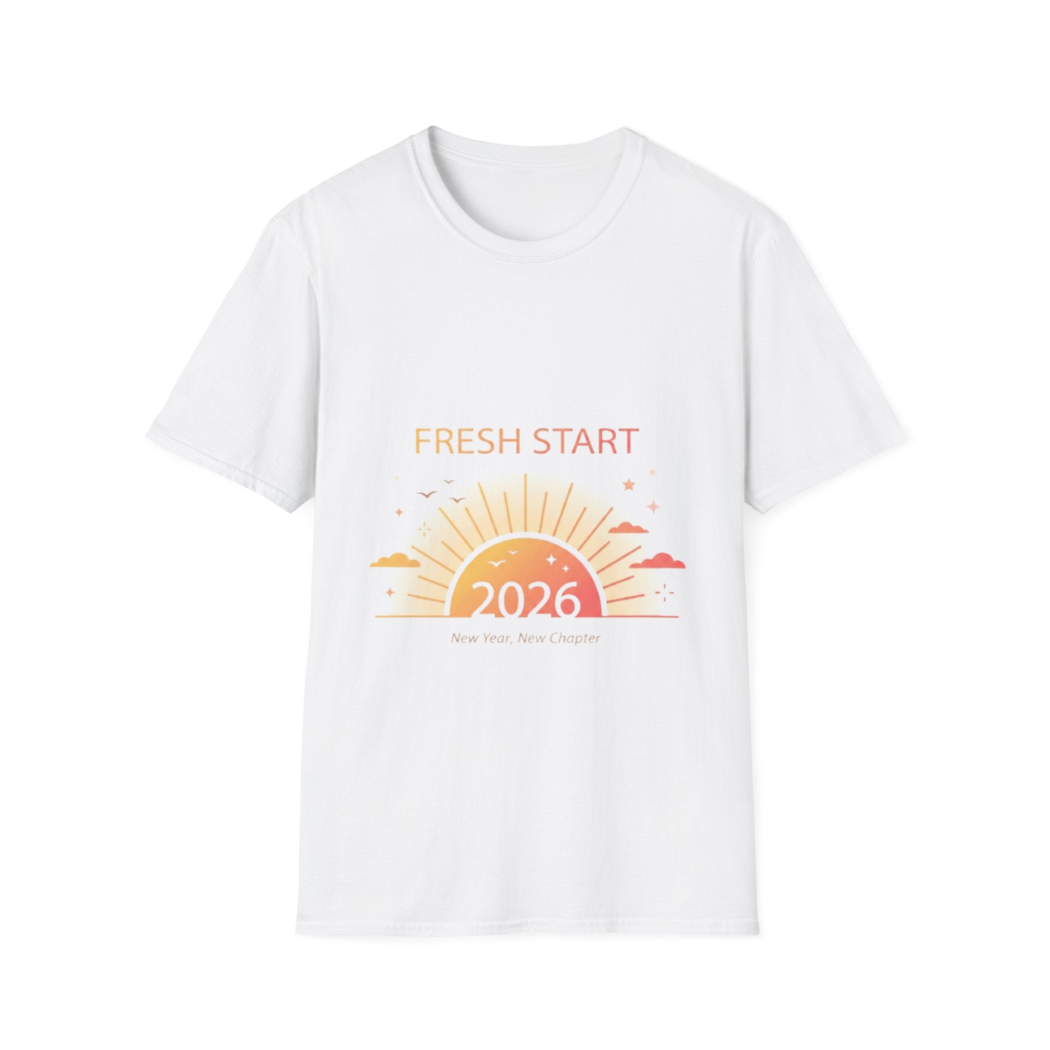 Trendy 2026 Fresh Start Sunrise Unisex Tee