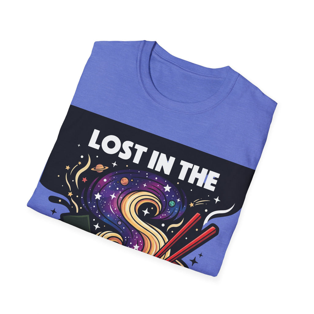 Lost in the Sauce Ramen Graphic Tee | Cosmic Noodle Bowl Streetwear Shirt