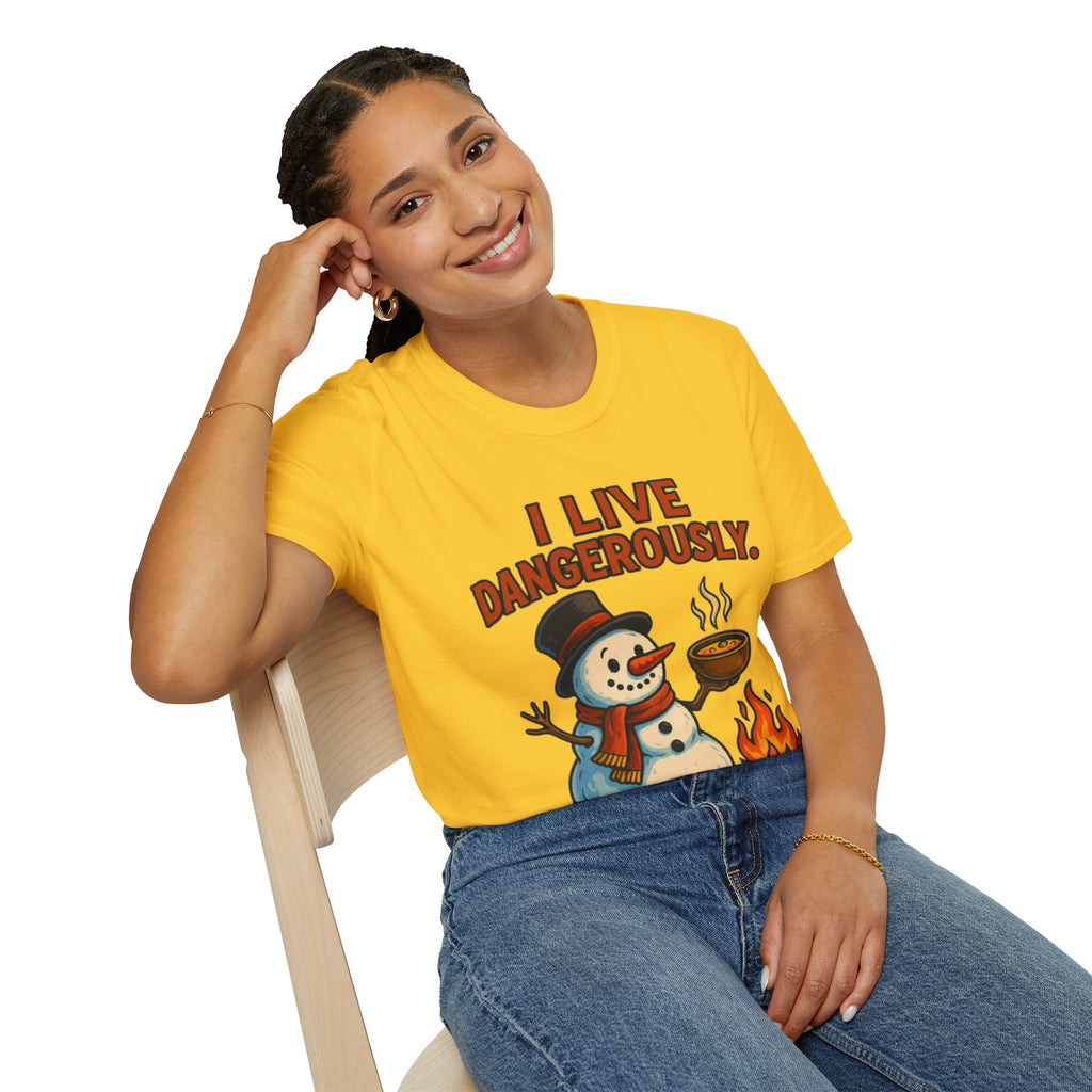 Melting Snowman Tee | Funny & Cool Christmas T-shirt