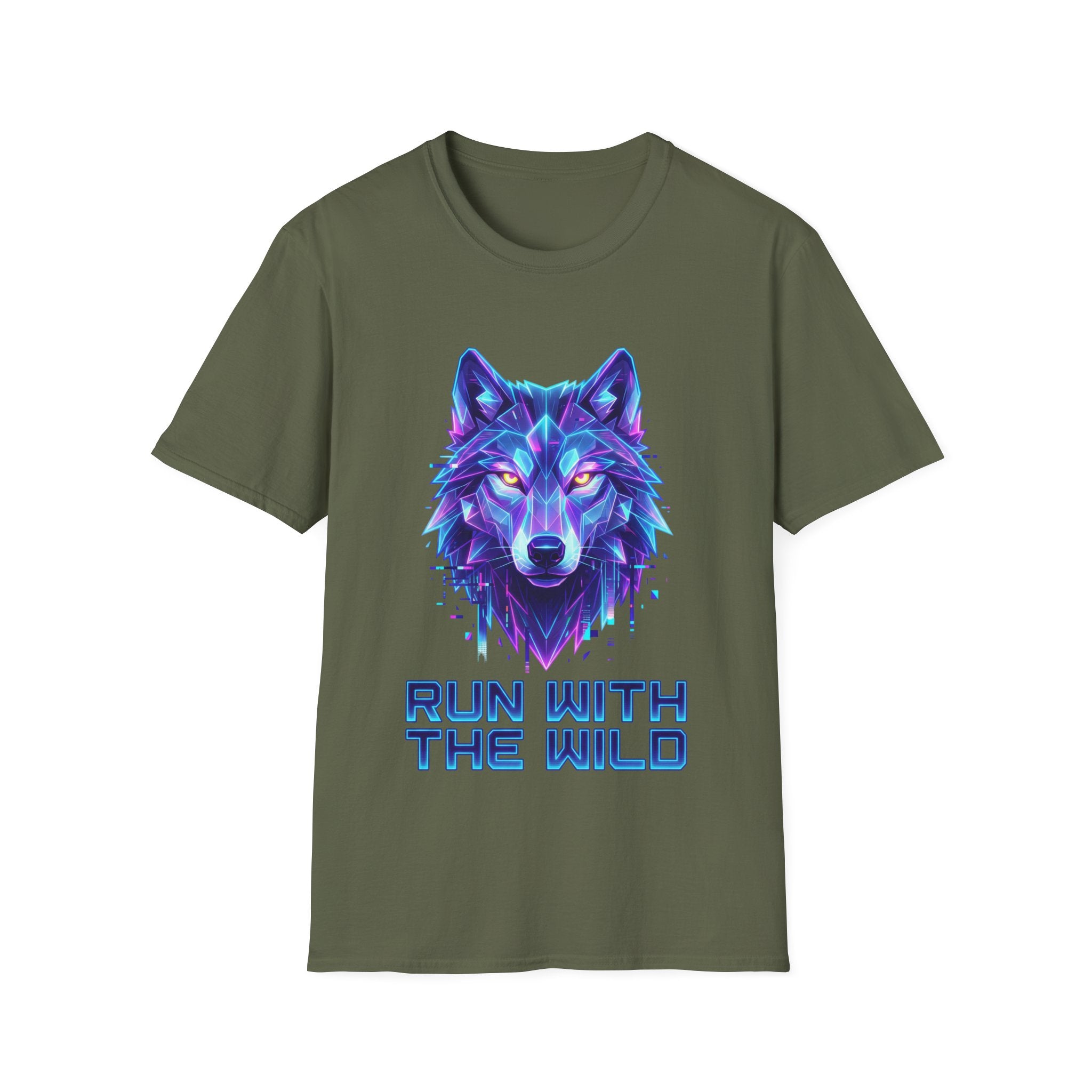 Revolt Drip: Cyber Wolf T-shirt