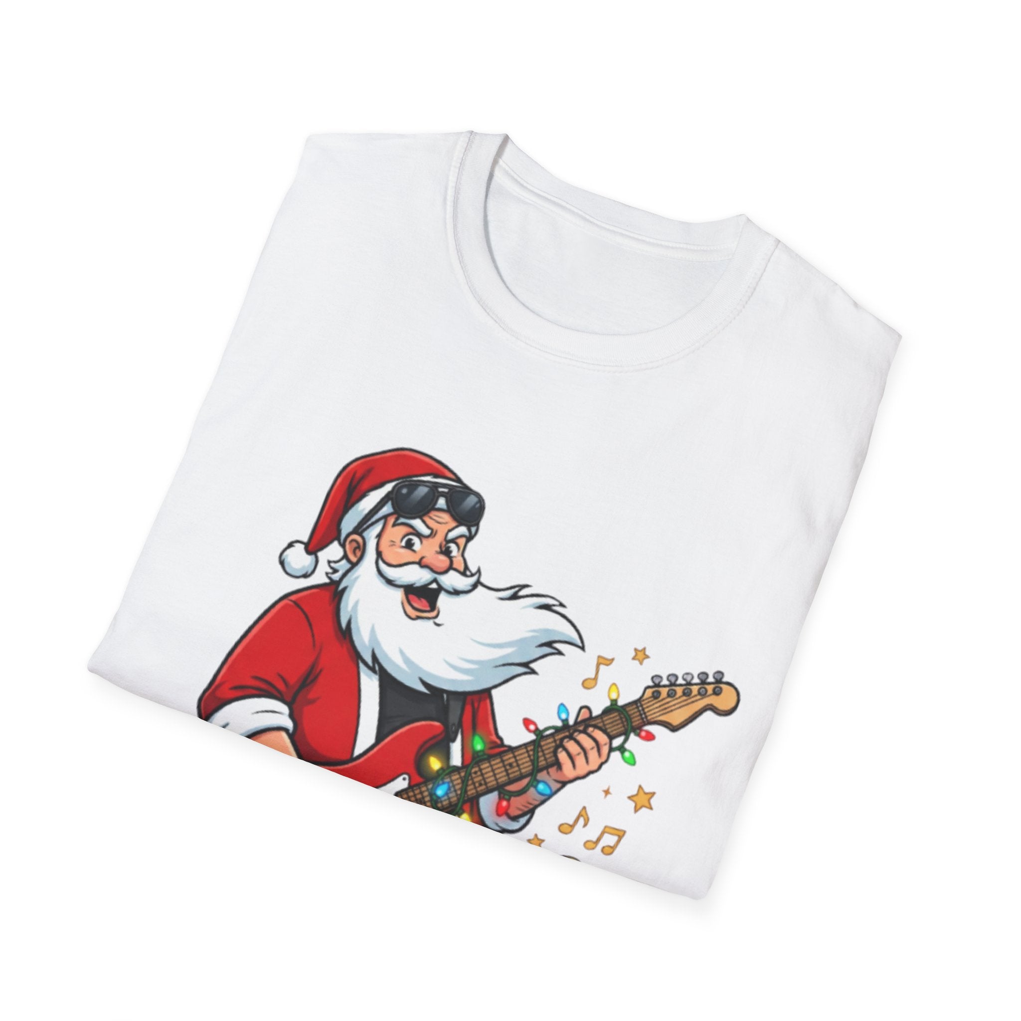 Rockin' Santa Tee - Trendy Urban Streetwear Vibe