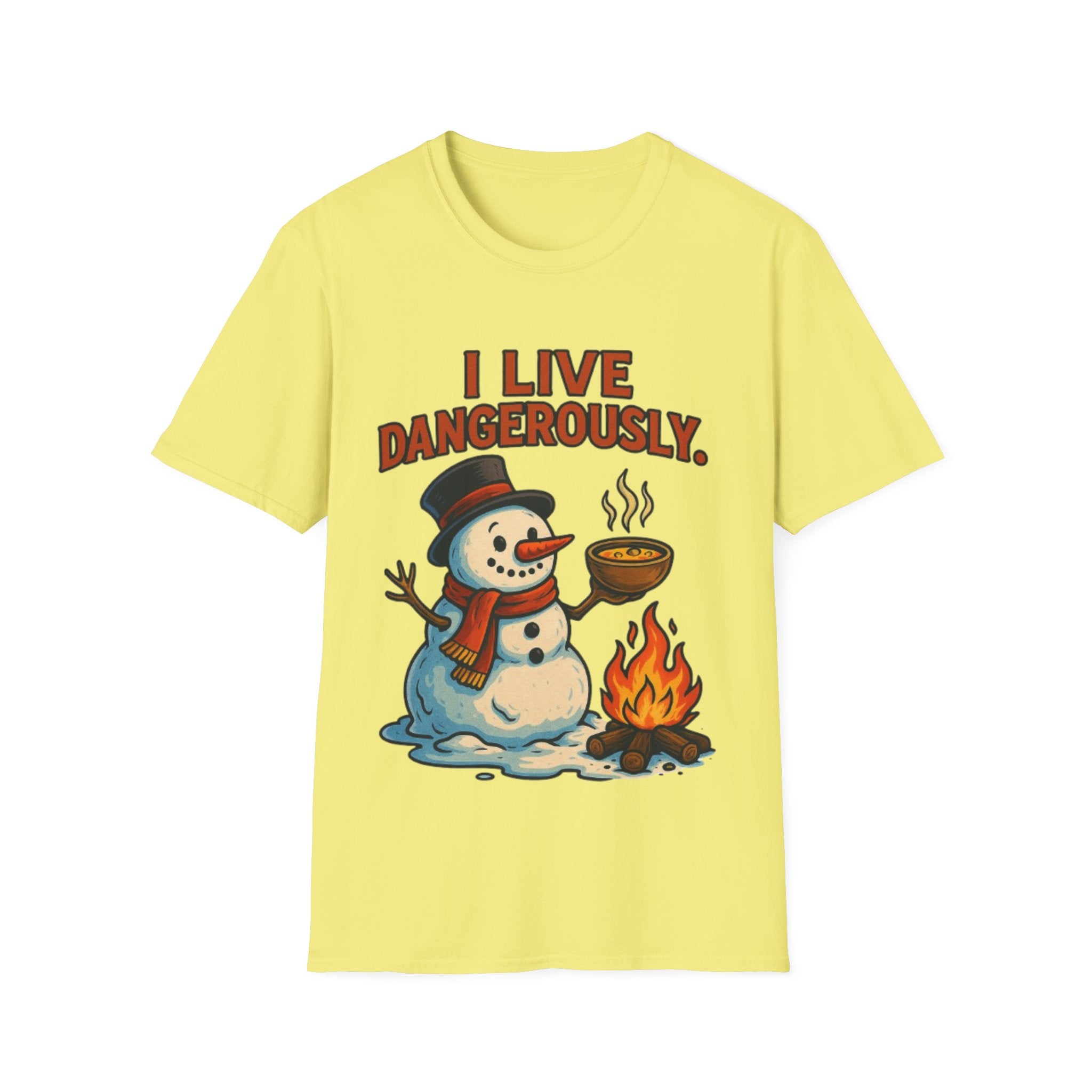Melting Snowman Tee | Funny & Cool Christmas T-shirt