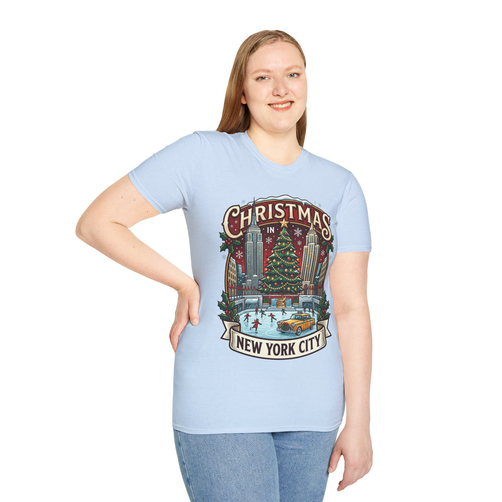 New York Christmas T-Shirt: Festive & Stylish