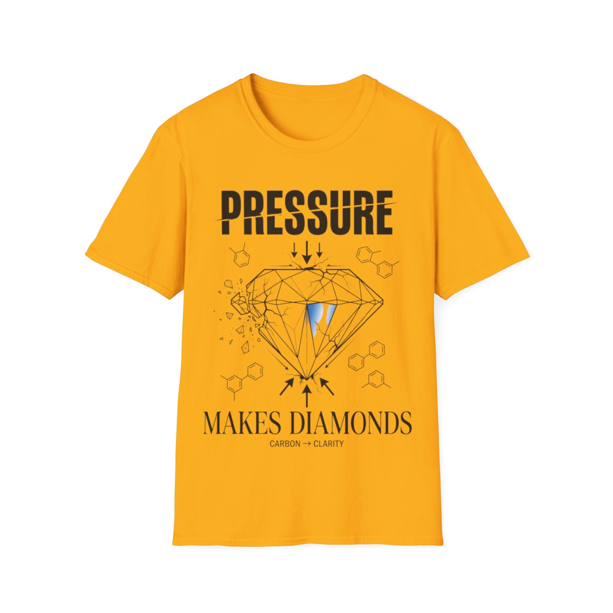 Pressure Makes Diamonds Urban Streetwear Tee