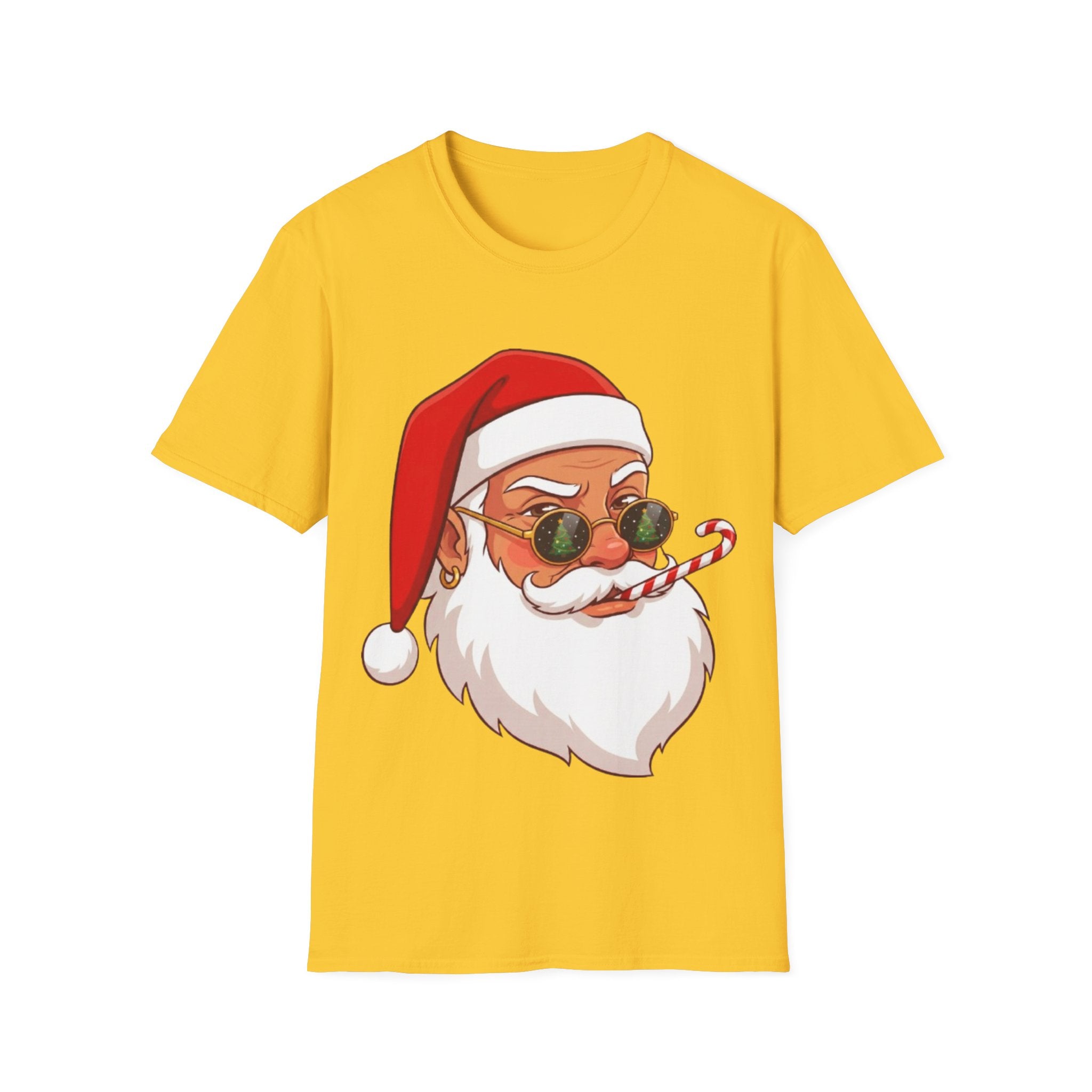 Stylish Santa Christmas Tee | Funny & Cool Holiday T-shirt