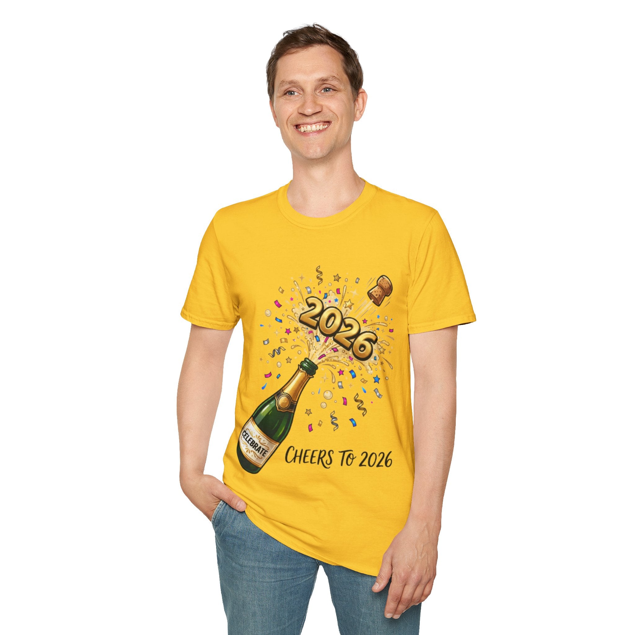 Celebrate 2026 Urban Streetwear Tee - Trendy Vibes