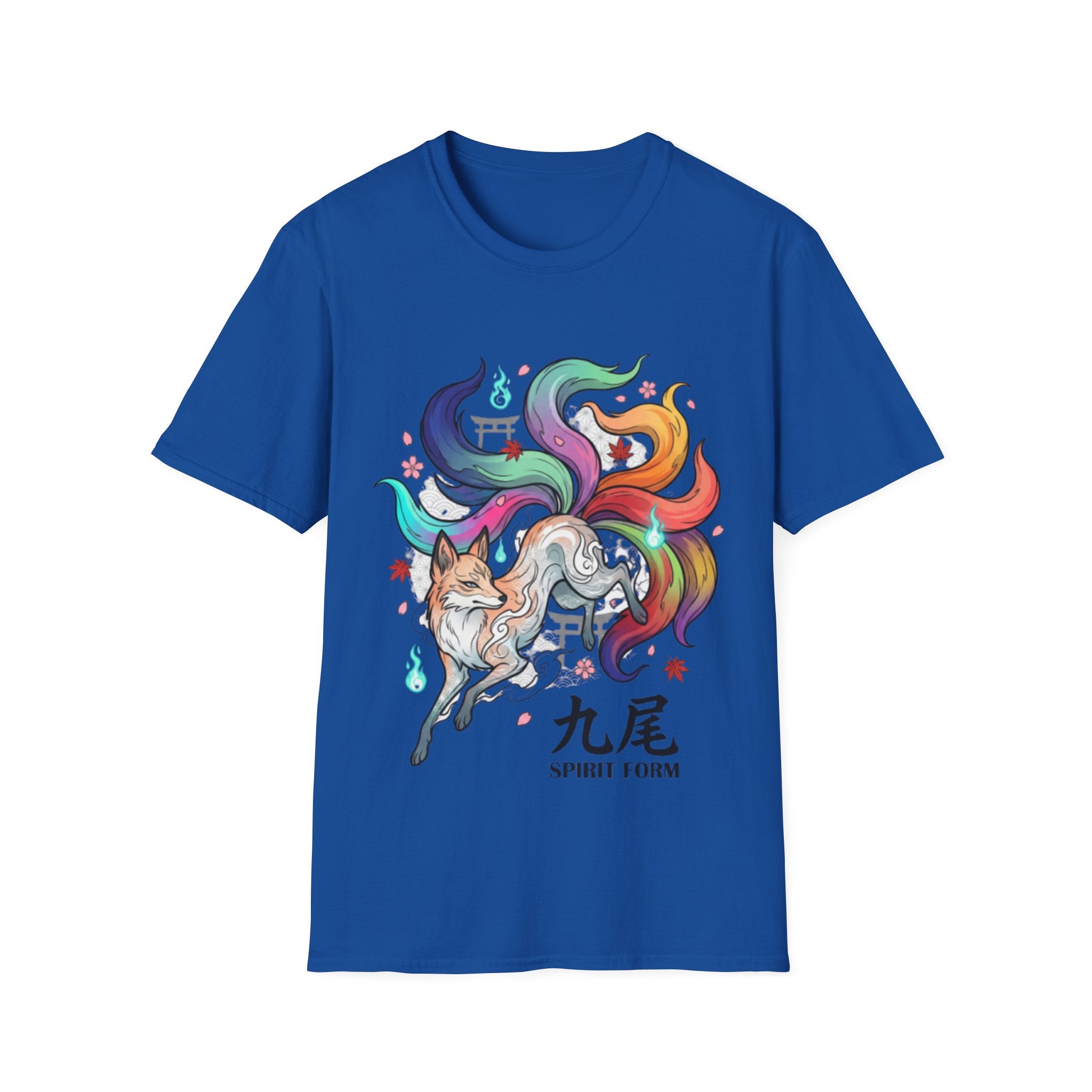 Mystical Nine-Tailed Fox Urban Streetwear Tee