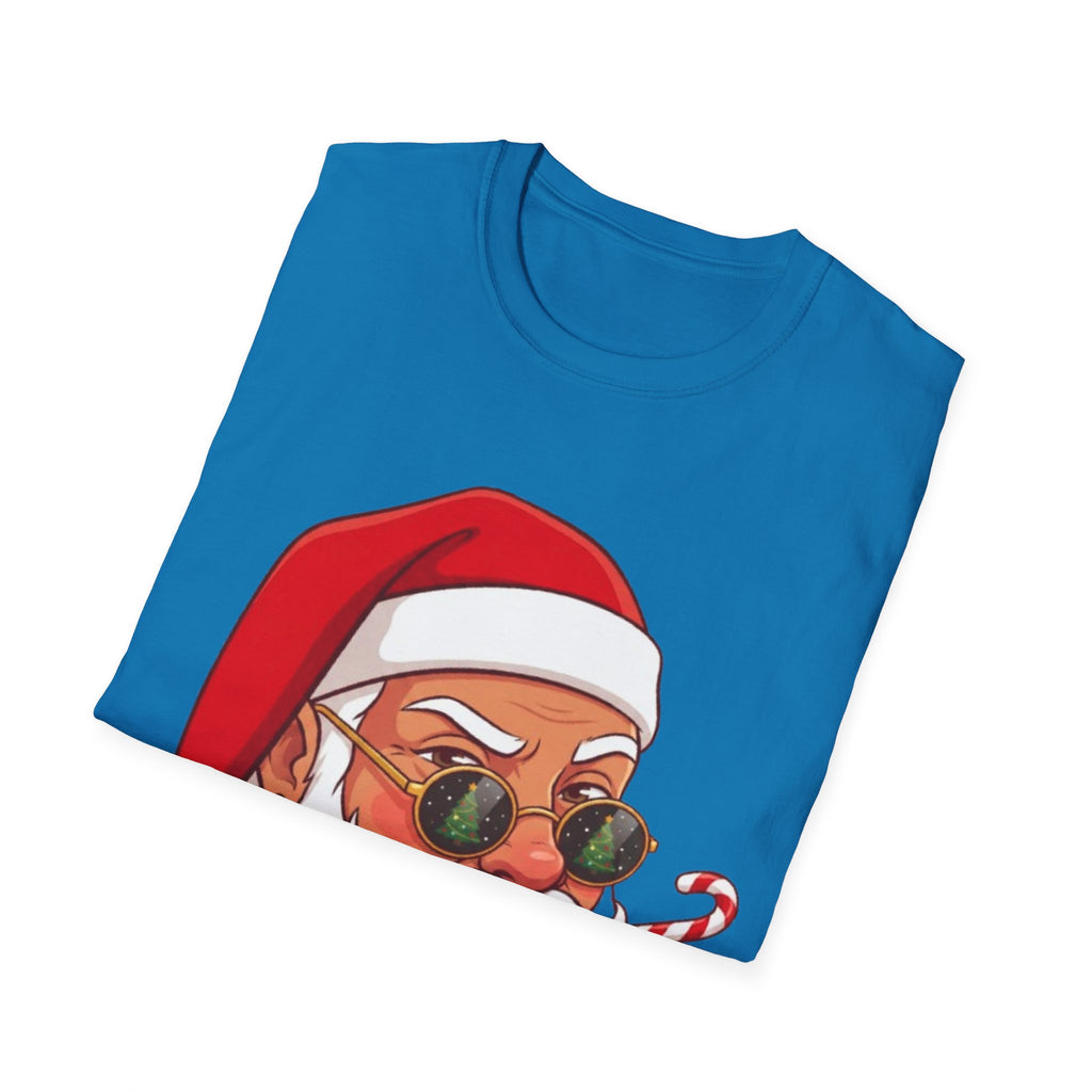 Stylish Santa Christmas Tee | Funny & Cool Holiday T-shirt