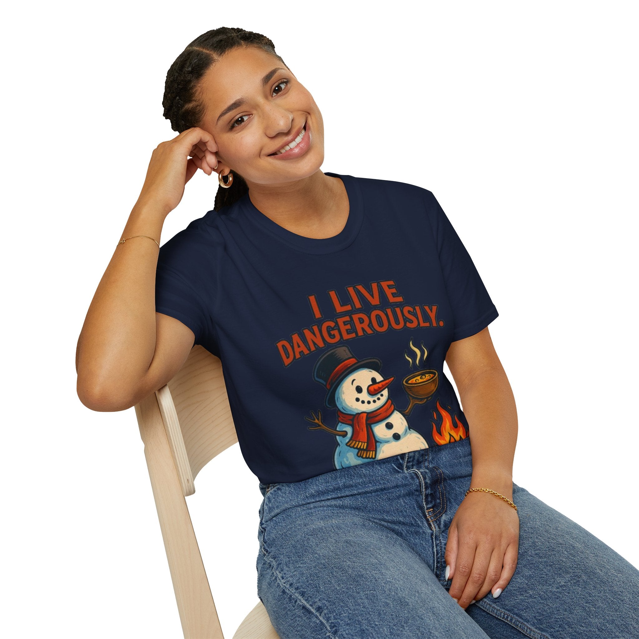 Melting Snowman Tee | Funny & Cool Christmas T-shirt