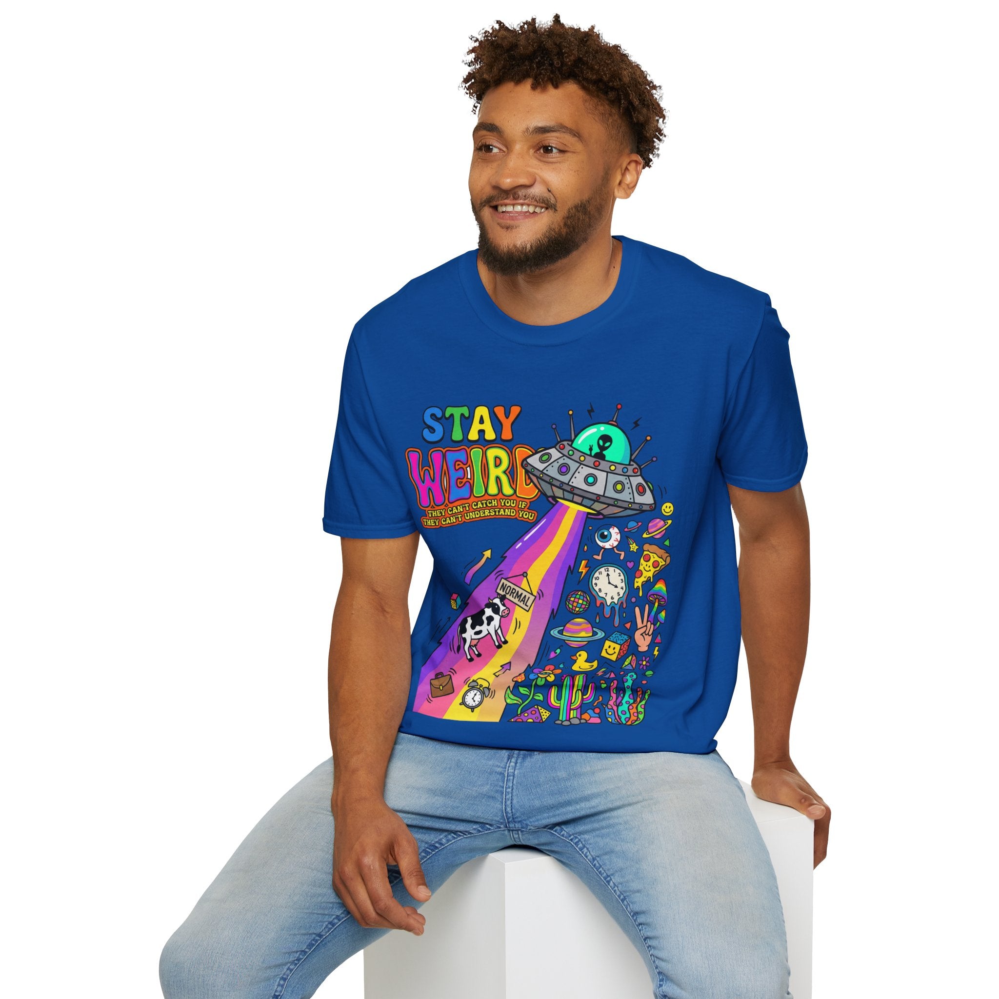 Stay Weird Tee - Trendy Urban Streetwear