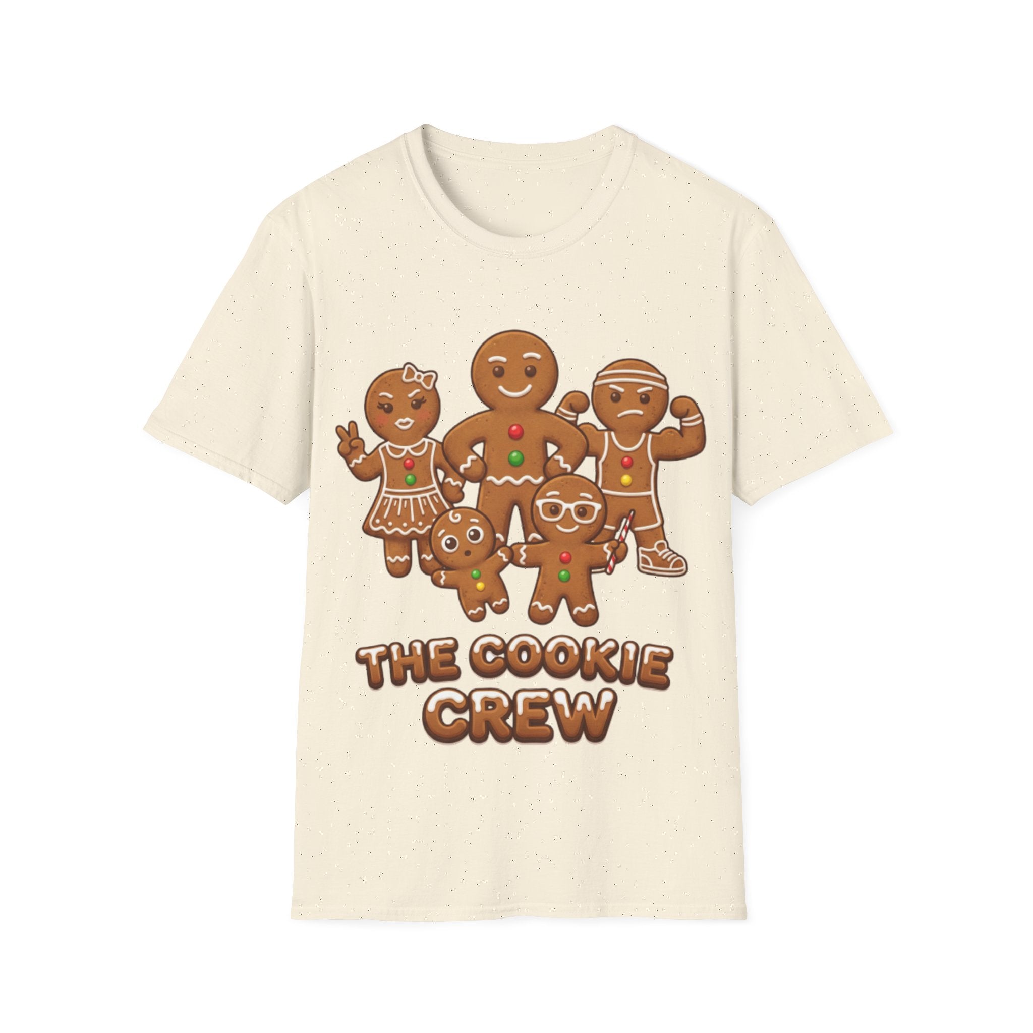 Trendy Cookie Crew Graphic Tee for Urban Style